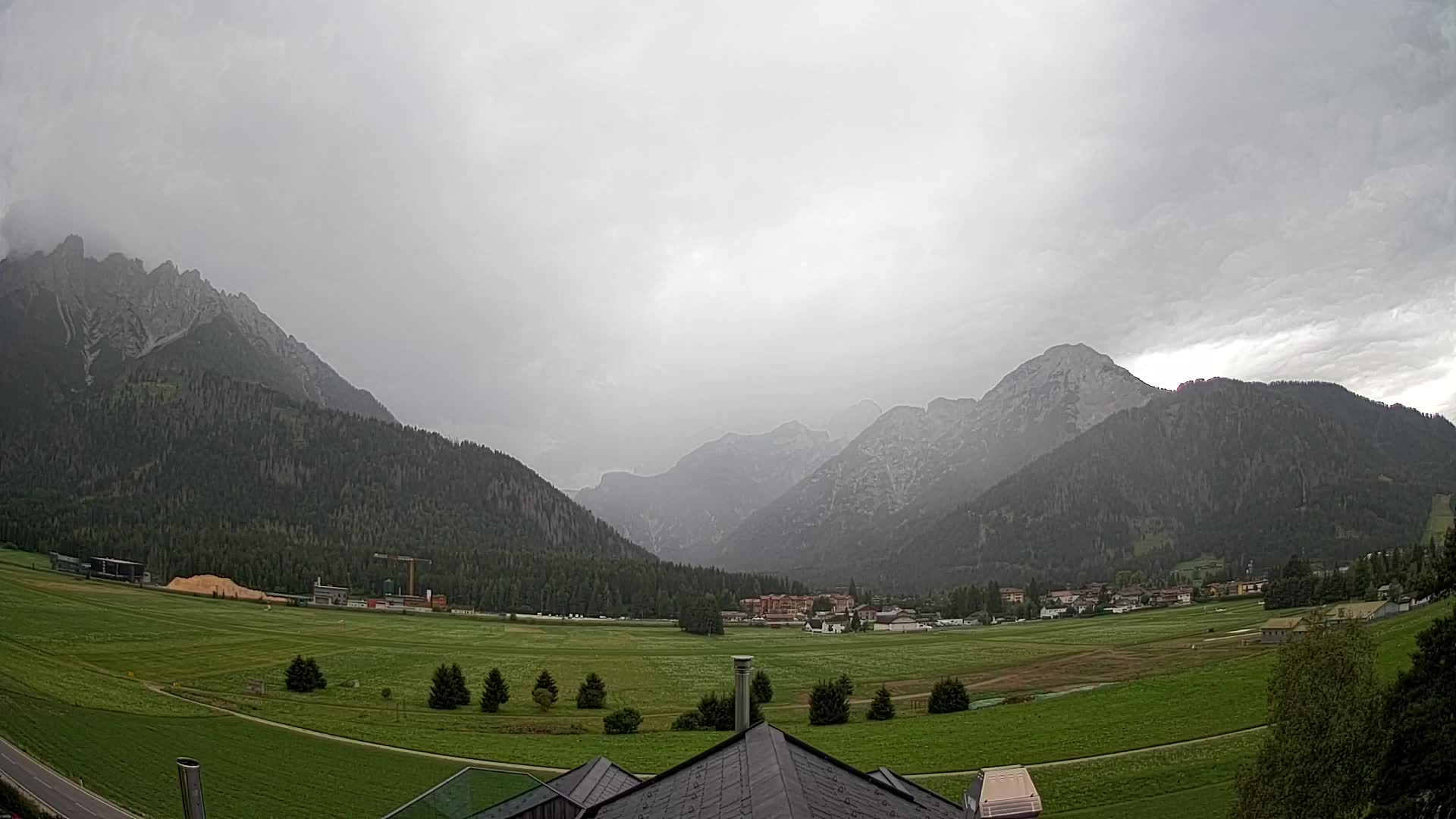 Webcam Toblach Dolomiten – Blick vom Hotel Rosengarten
