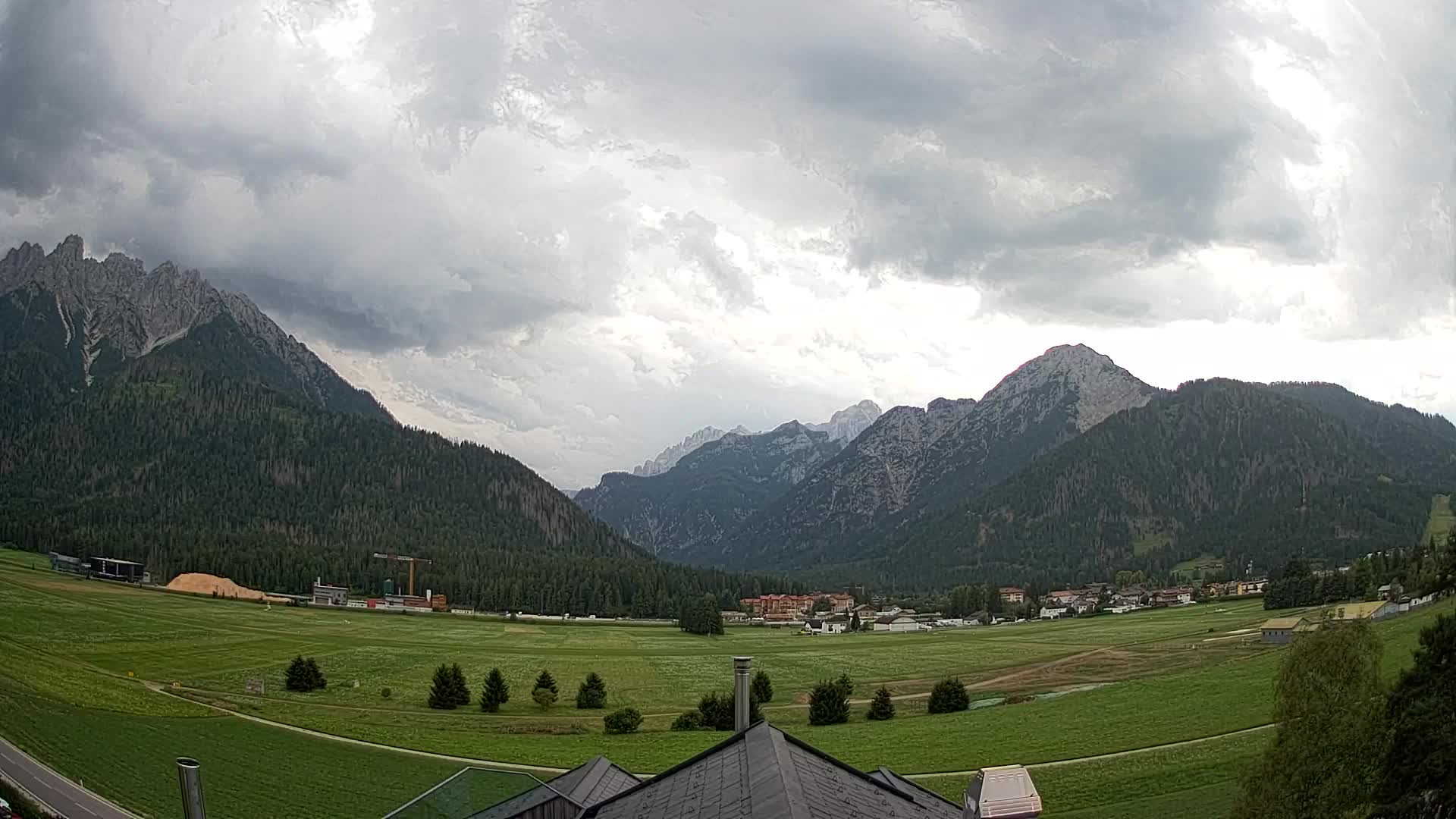 Webcam Toblach Dolomiten – Blick vom Hotel Rosengarten