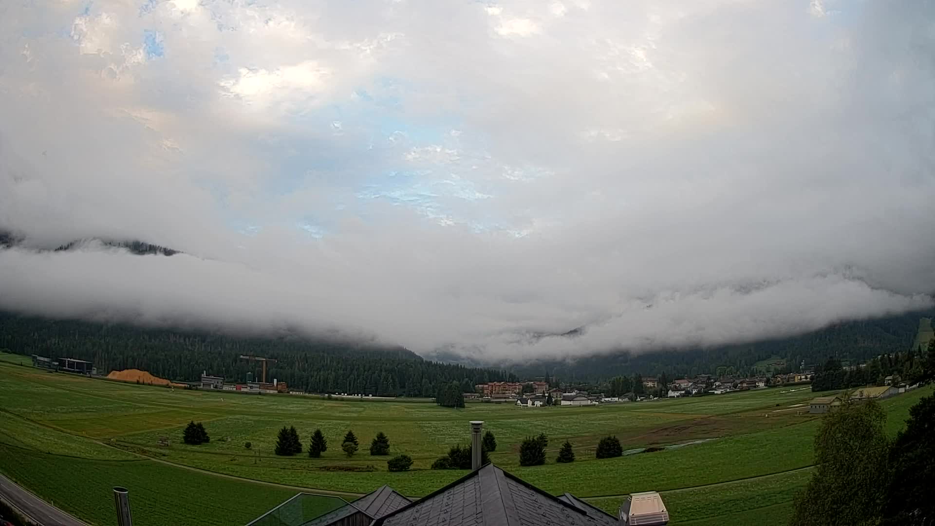 Webcam Toblach Dolomites – Vue depuis l’Hôtel Rosengarten