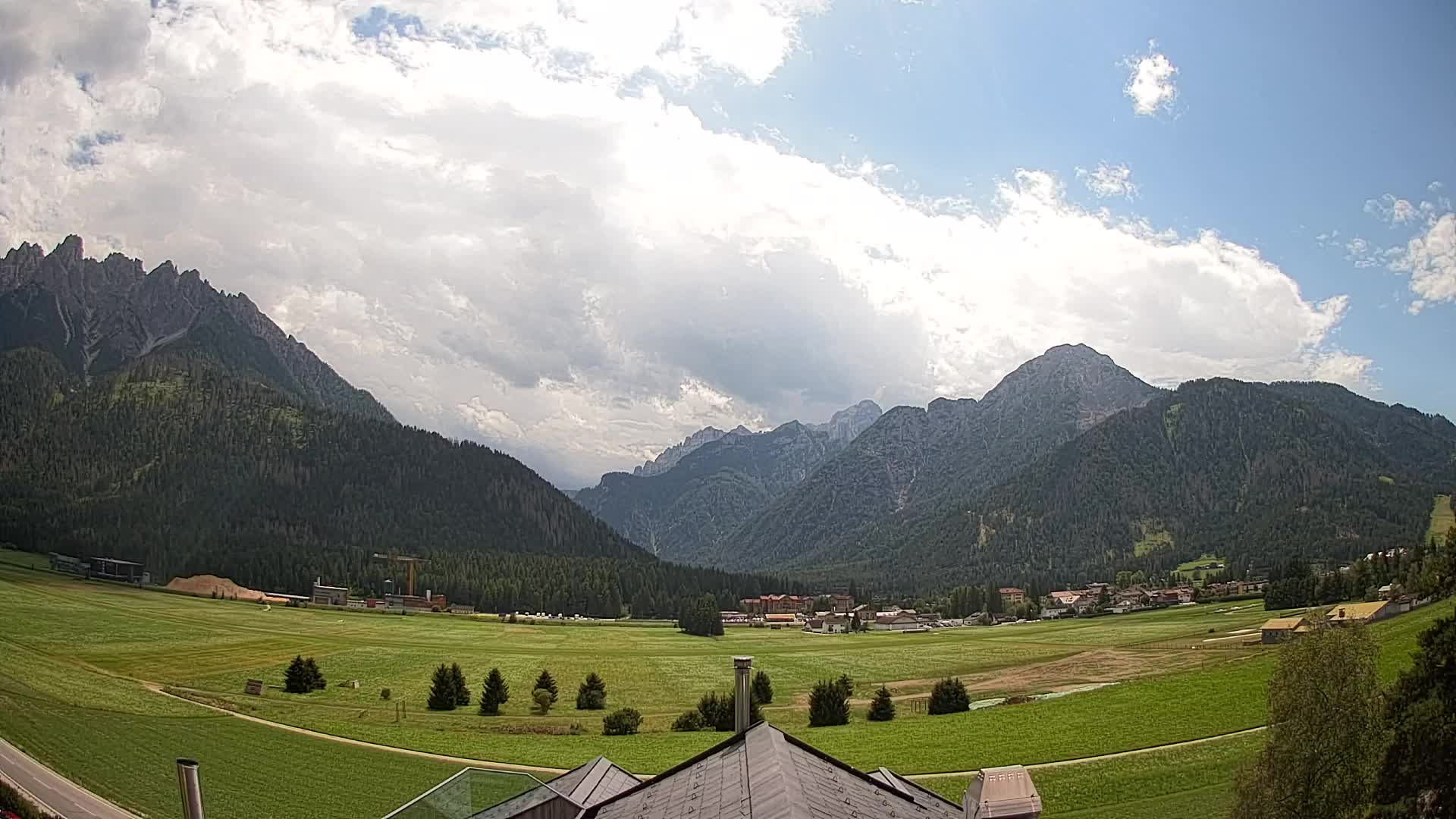 Webcam Toblach Dolomiten – Blick vom Hotel Rosengarten