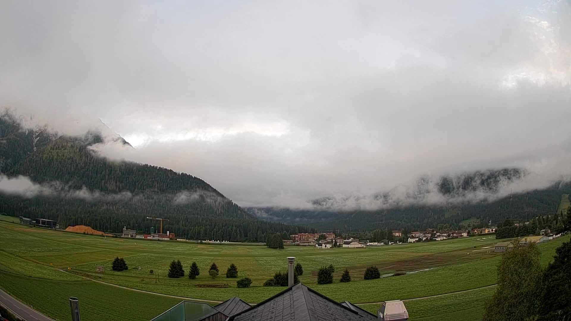 Webcam Toblach Dolomites – Vue depuis l’Hôtel Rosengarten