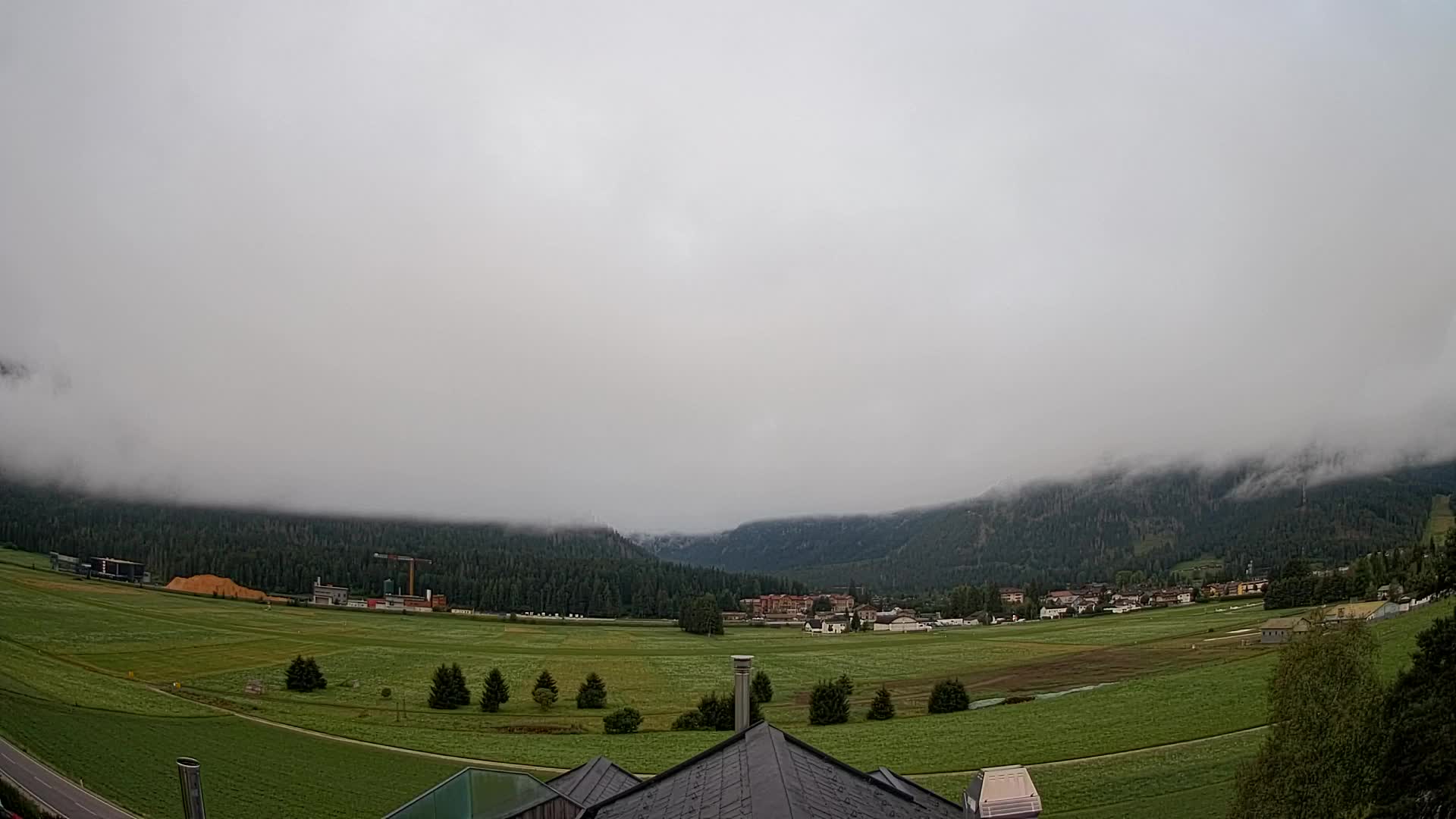 Webcam Toblach Dolomites – Vue depuis l’Hôtel Rosengarten