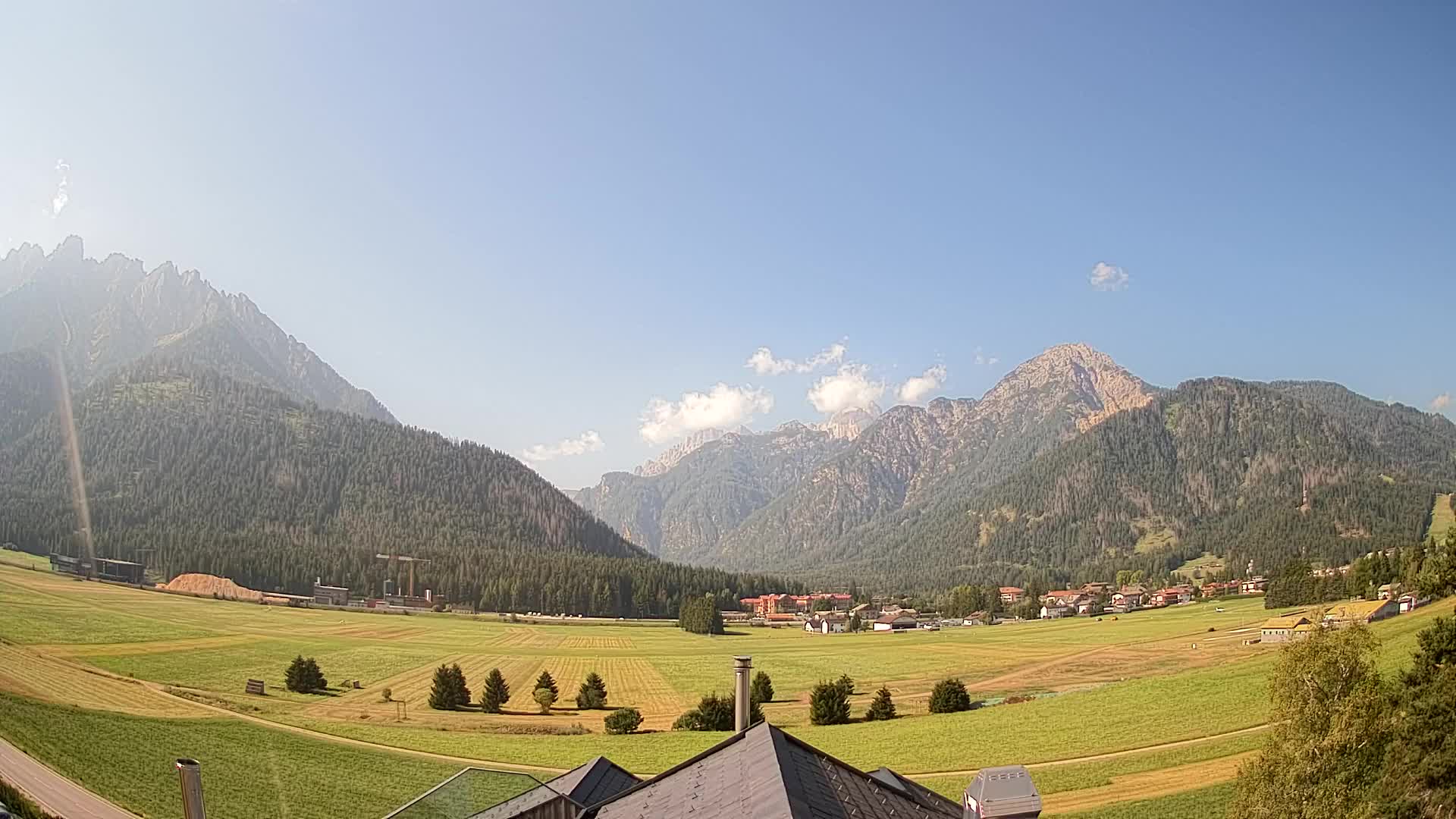 Webcam Toblach Dolomites – Vue depuis l’Hôtel Rosengarten