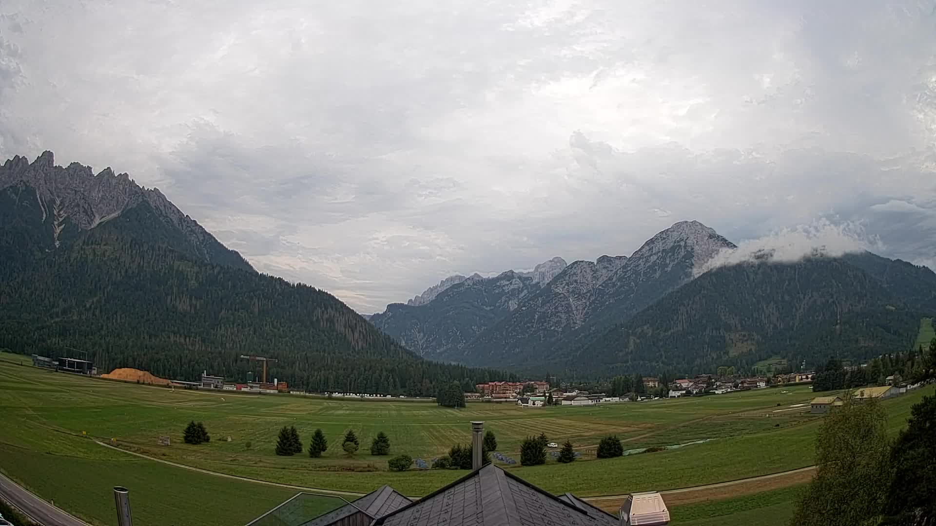 Webcam Toblach Dolomites – Vue depuis l’Hôtel Rosengarten