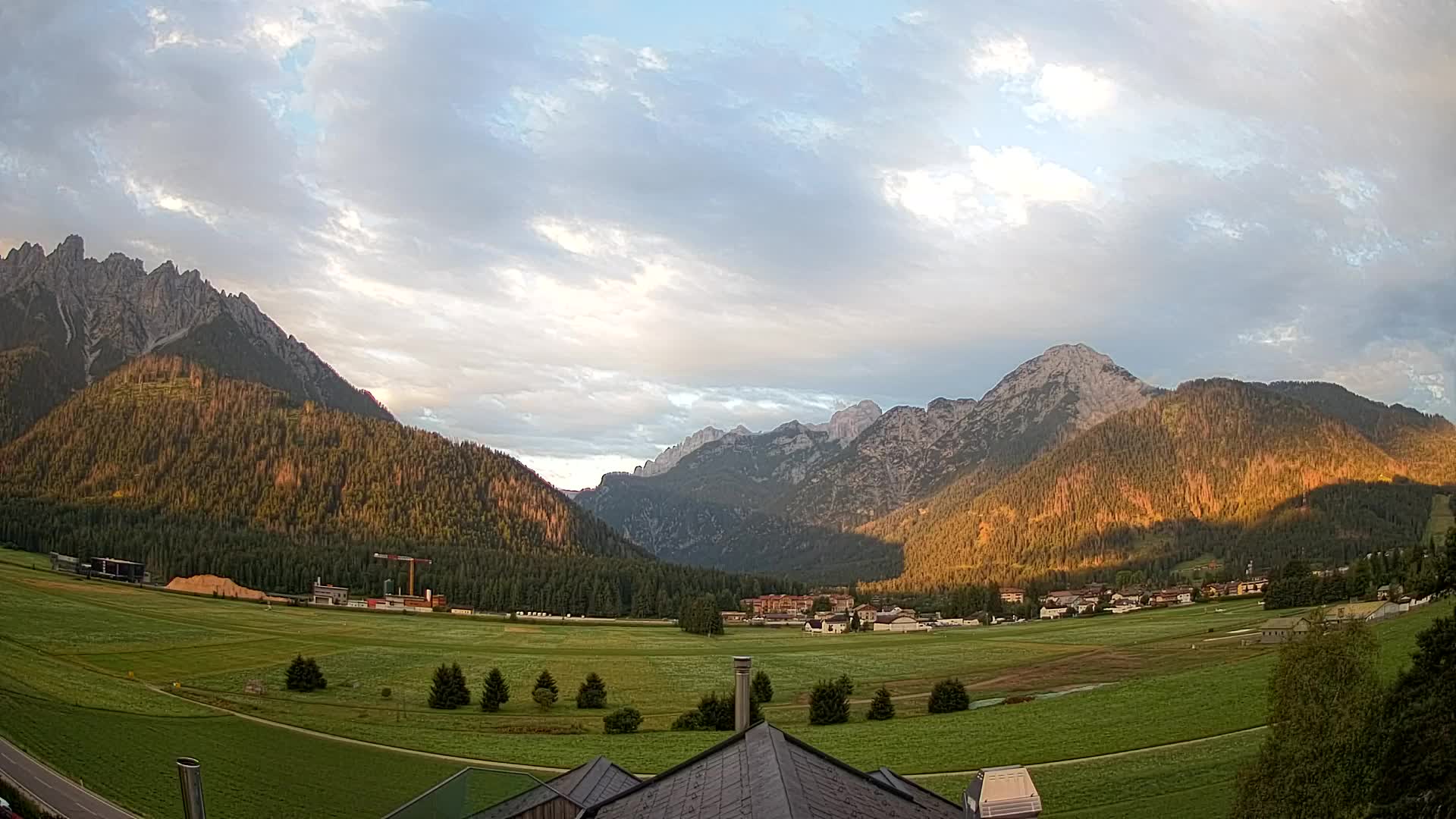 Webcam Toblach Dolomiten – Blick vom Hotel Rosengarten