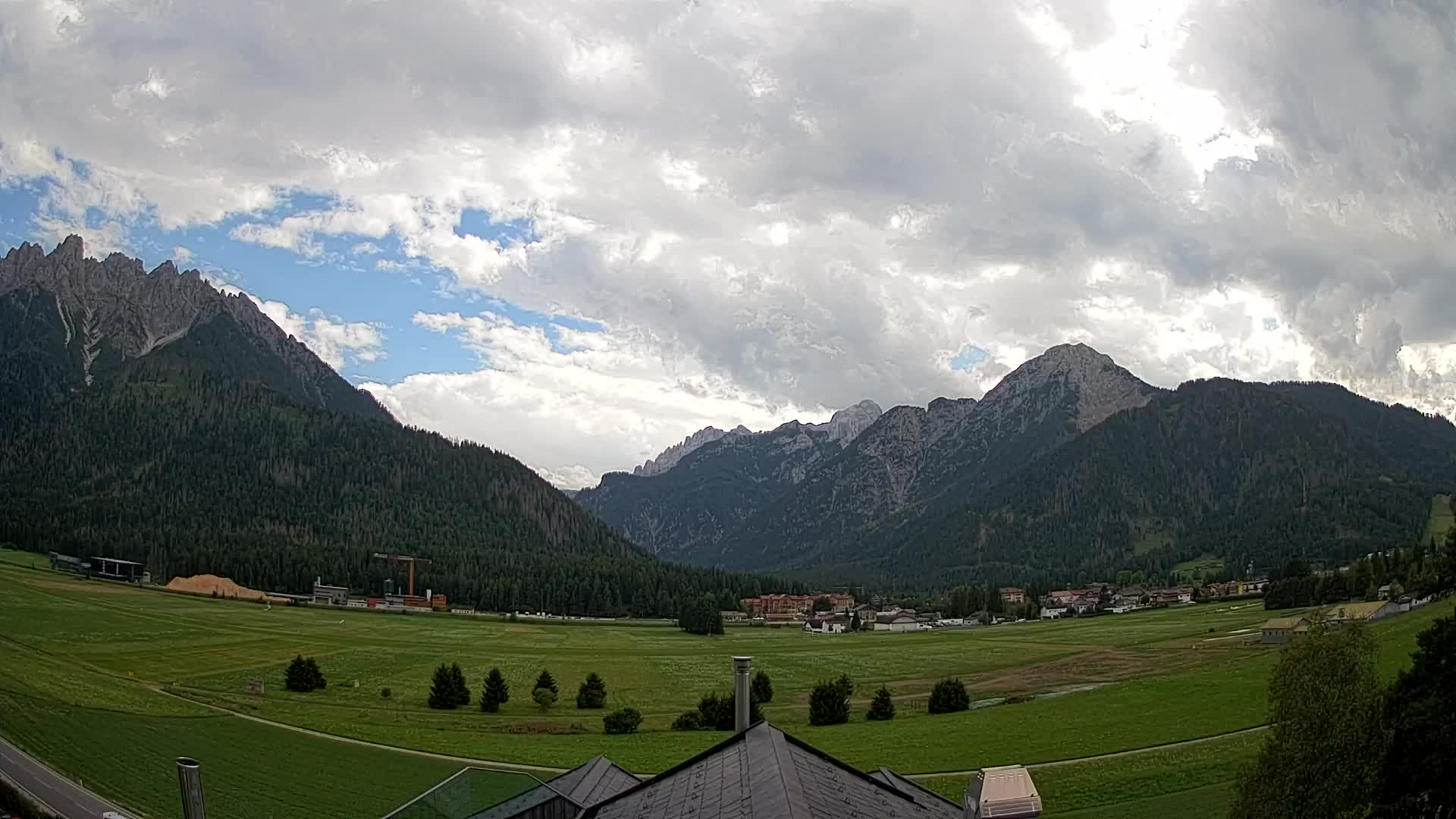 Webcam Toblach Dolomiten – Blick vom Hotel Rosengarten
