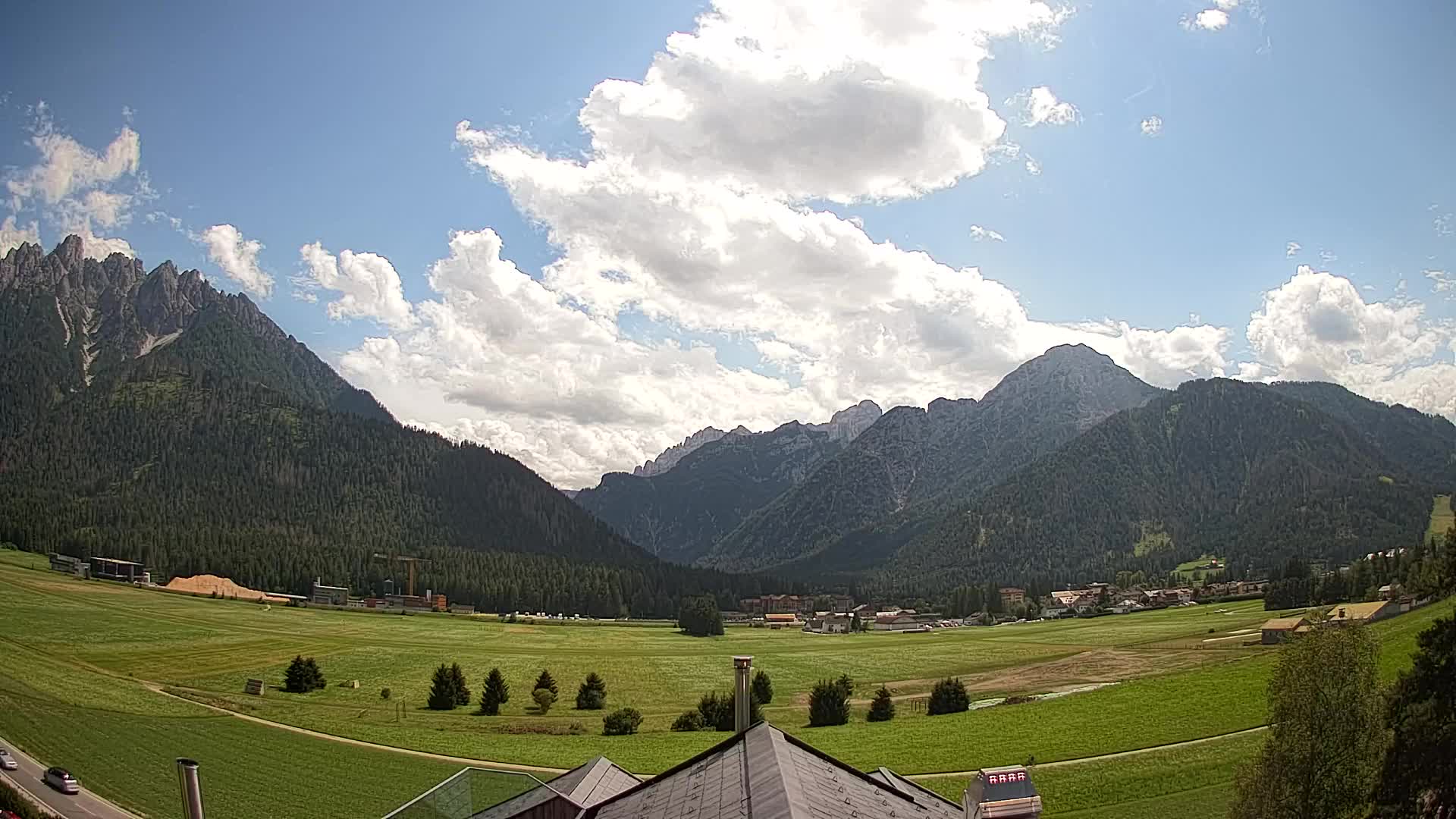 Webcam Toblach Dolomiten – Blick vom Hotel Rosengarten