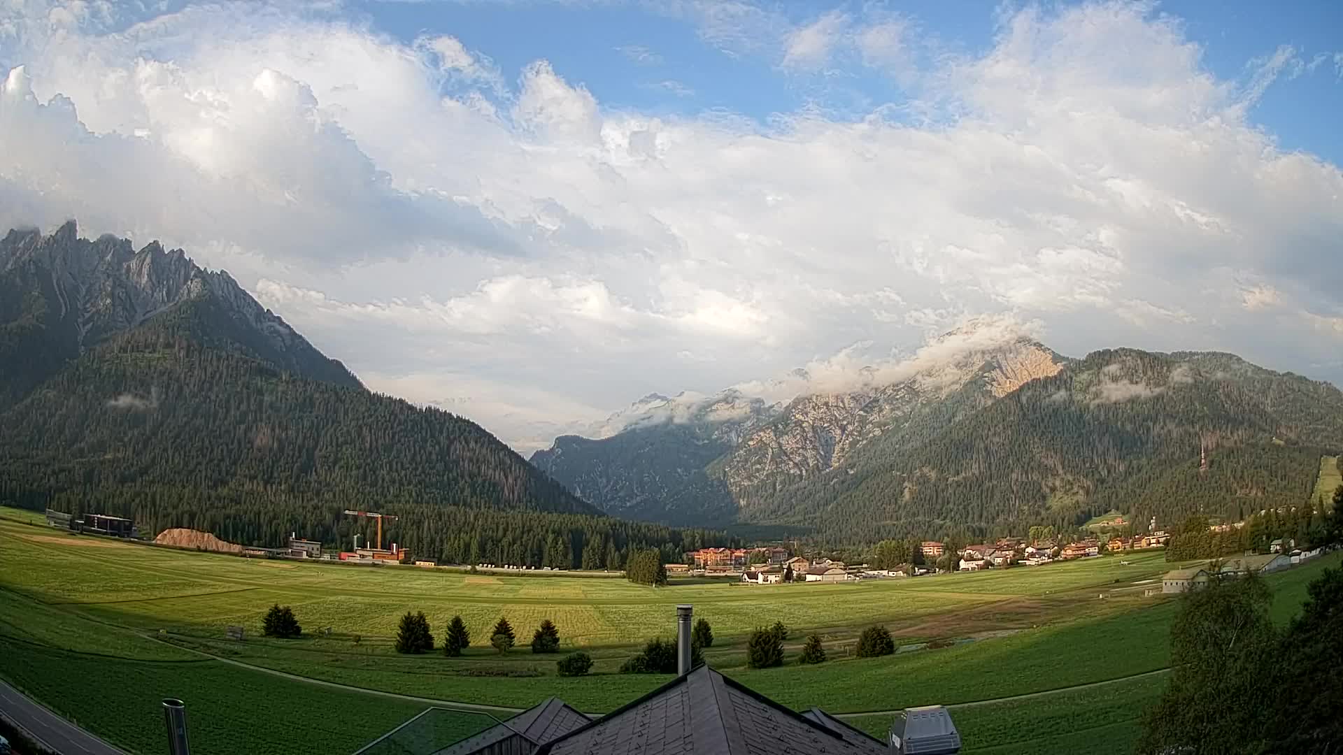 Webcam Toblach Dolomites – Vue depuis l’Hôtel Rosengarten