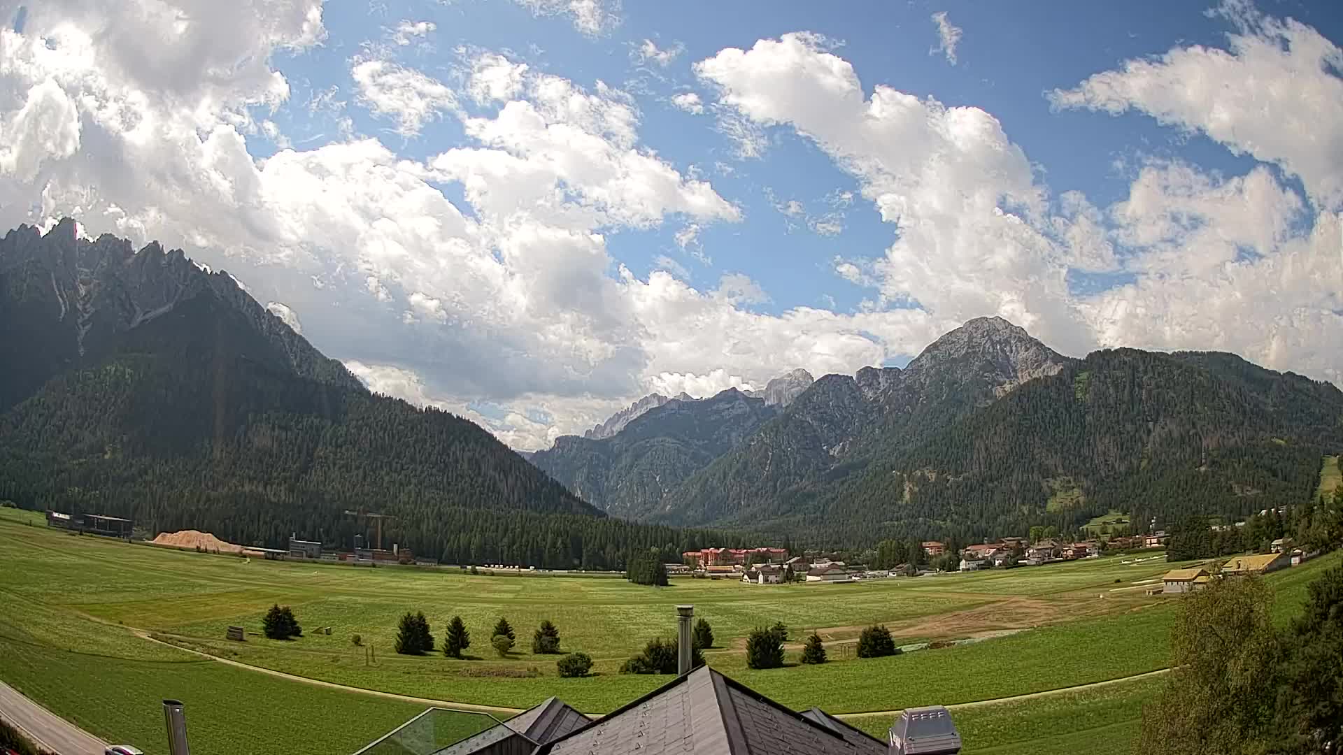 Webcam Toblach Dolomitas – Vista desde el Hotel Rosengarten