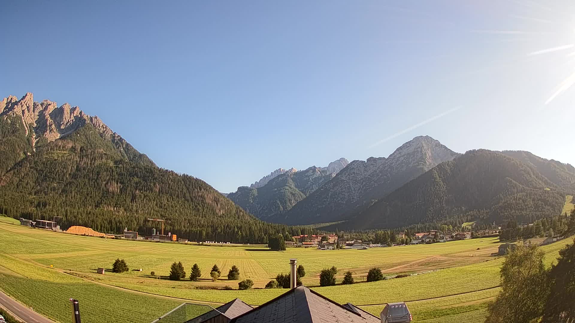 Webcam Toblach Dolomites – Vue depuis l’Hôtel Rosengarten