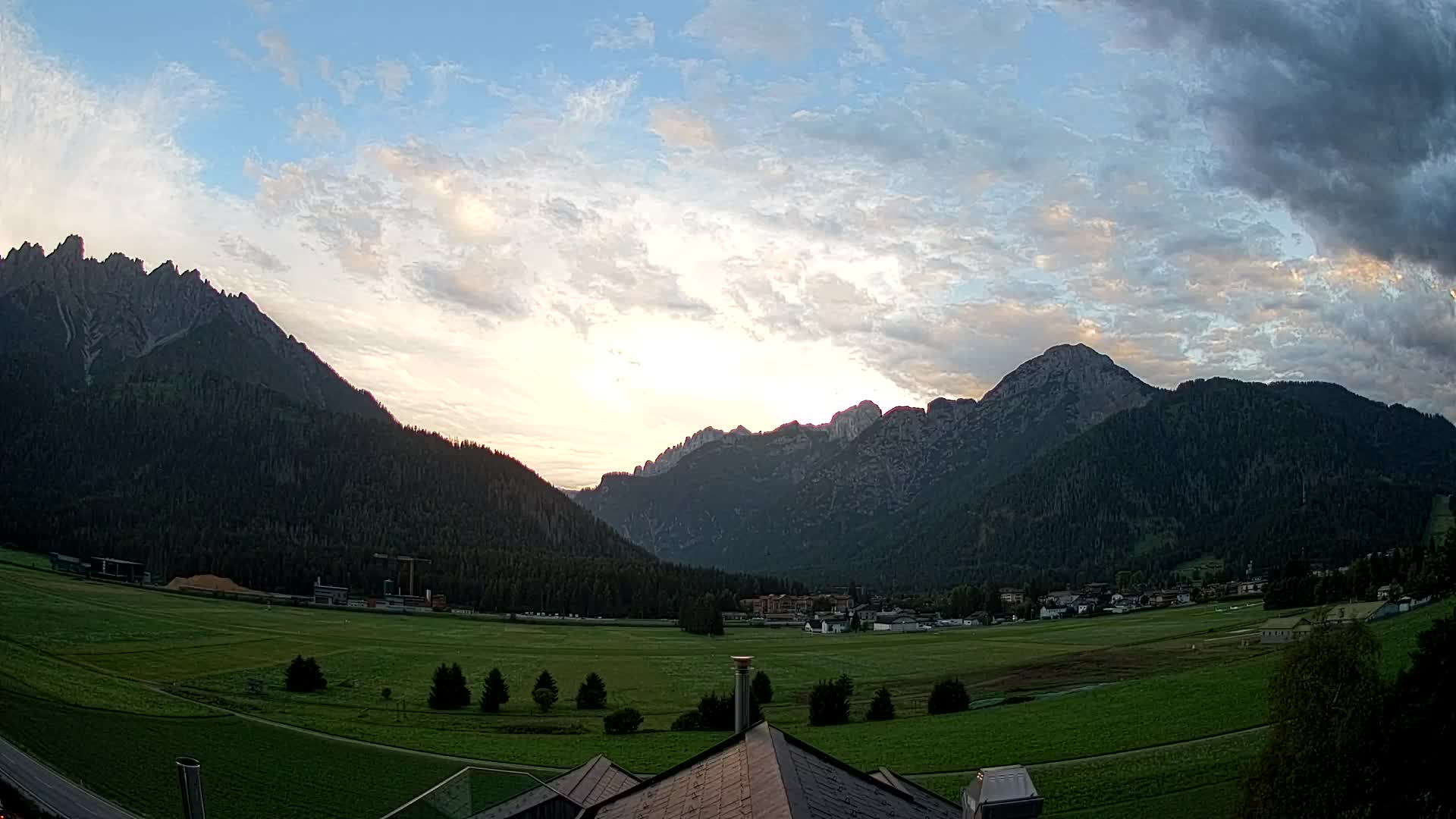 Webcam Toblach Dolomites – Vue depuis l’Hôtel Rosengarten