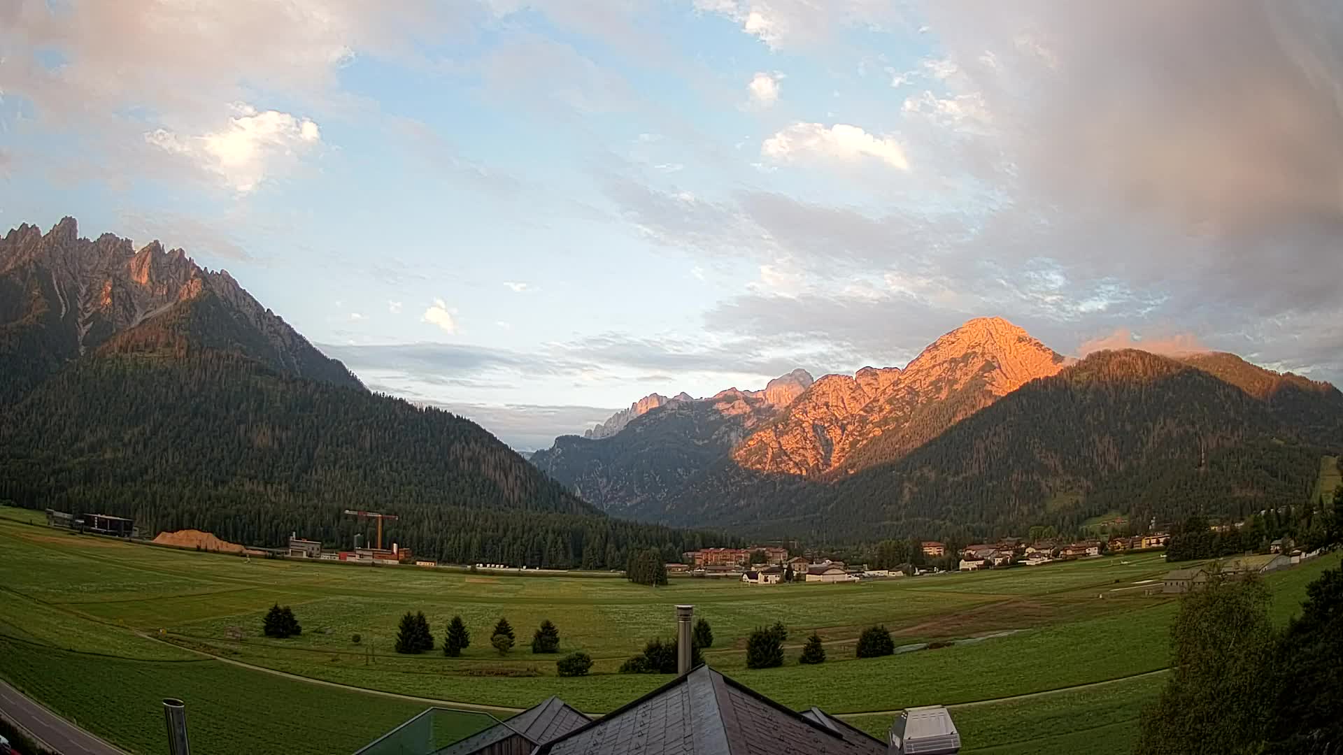 Webcam Toblach Dolomiten – Blick vom Hotel Rosengarten