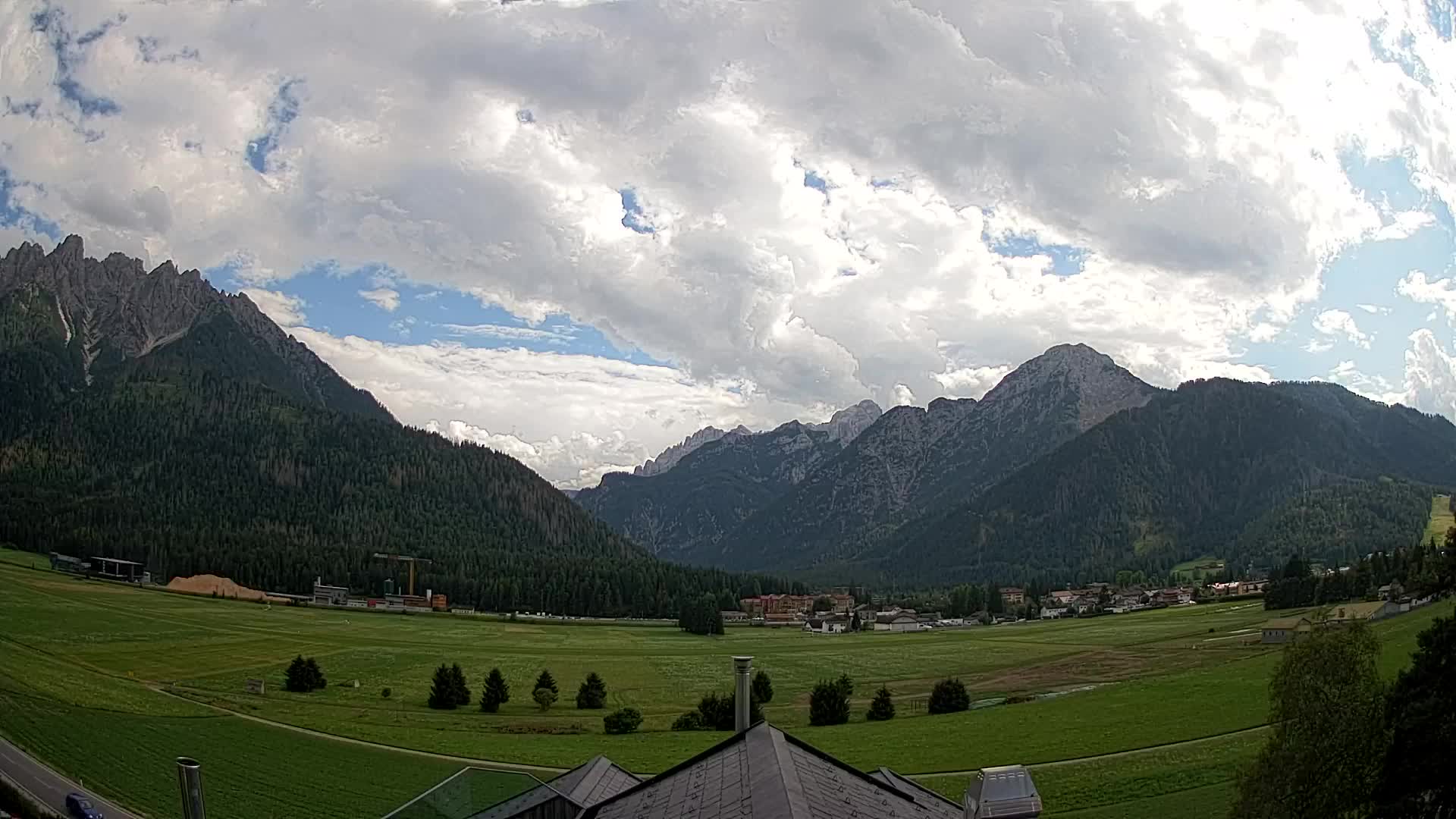Webcam Toblach Dolomites – Vue depuis l’Hôtel Rosengarten