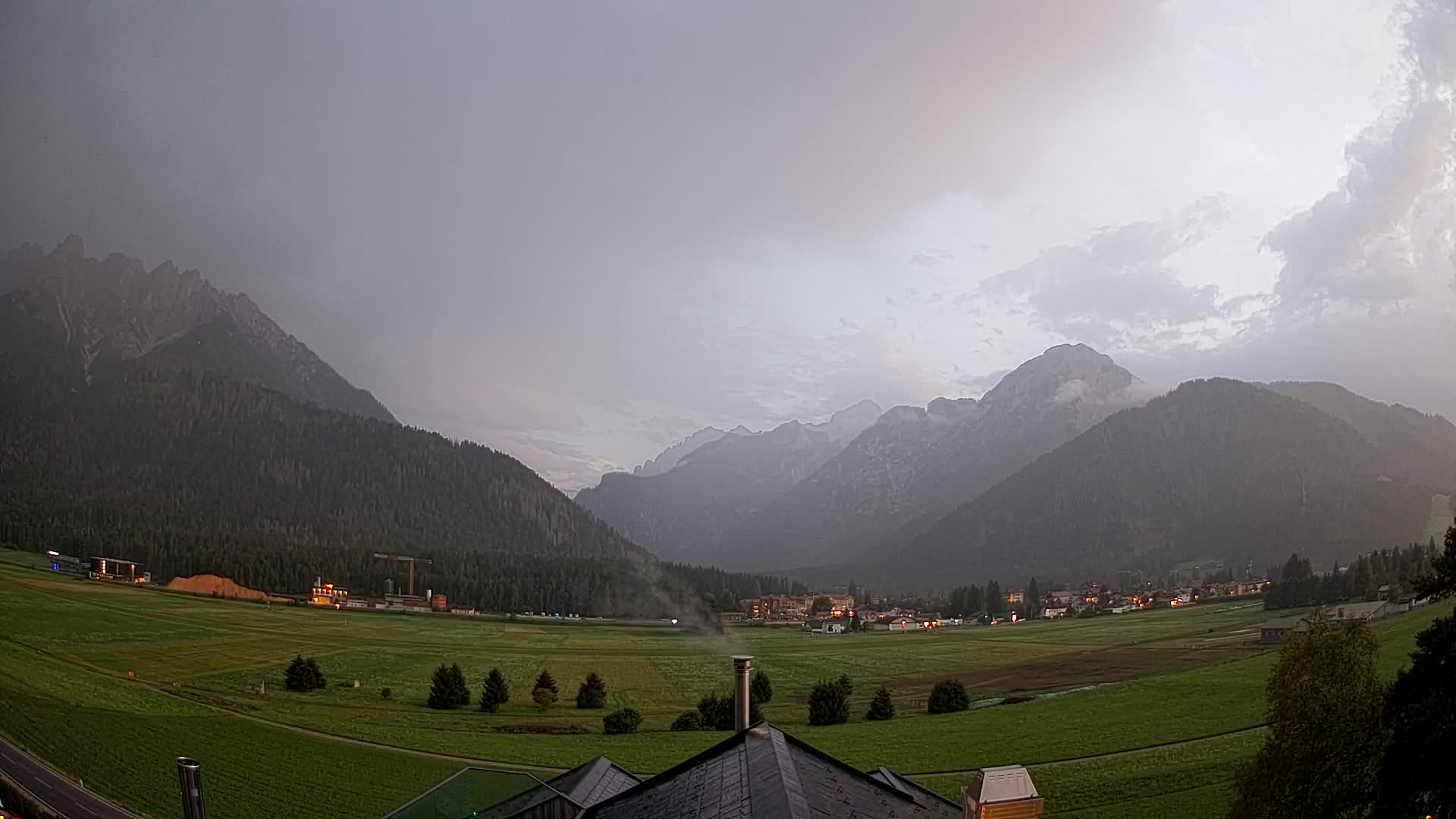 Webcam Toblach Dolomitas – Vista desde el Hotel Rosengarten