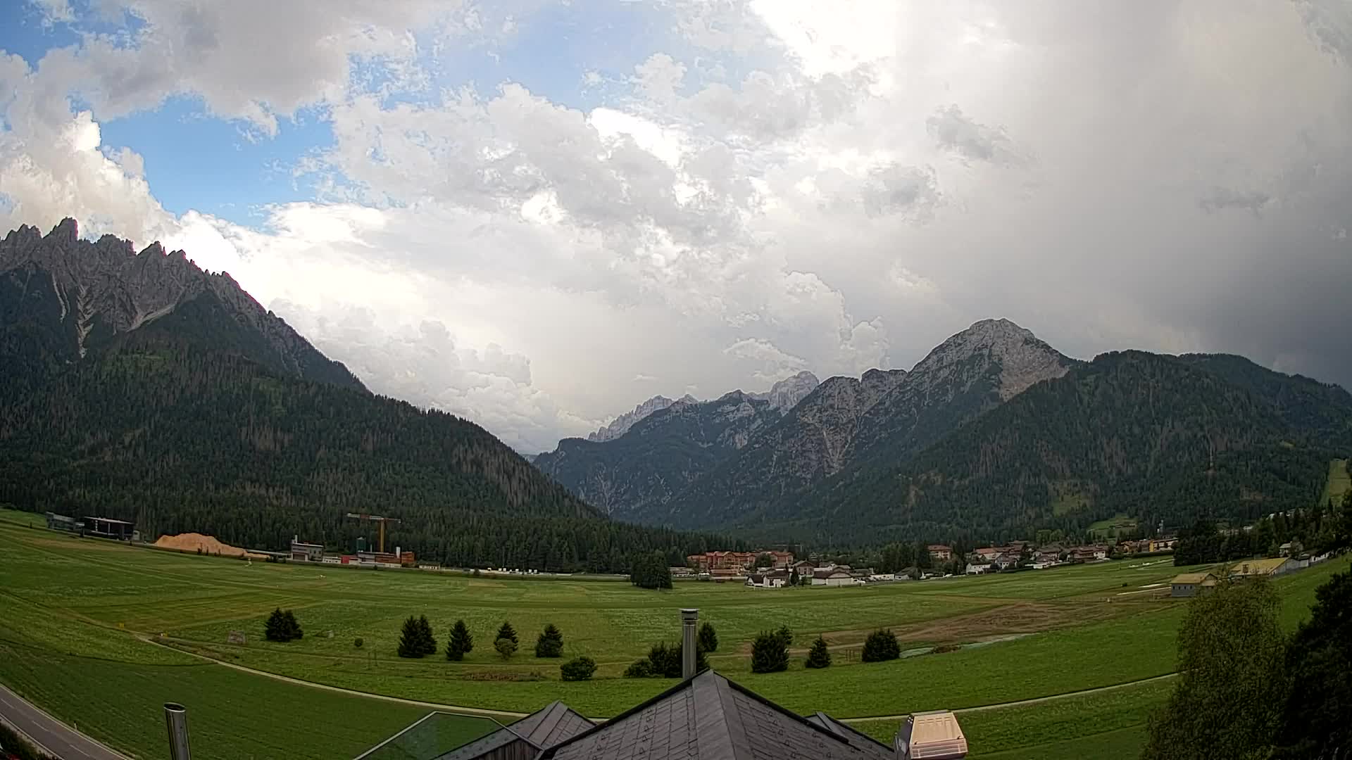 Webcam Toblach Dolomiten – Blick vom Hotel Rosengarten