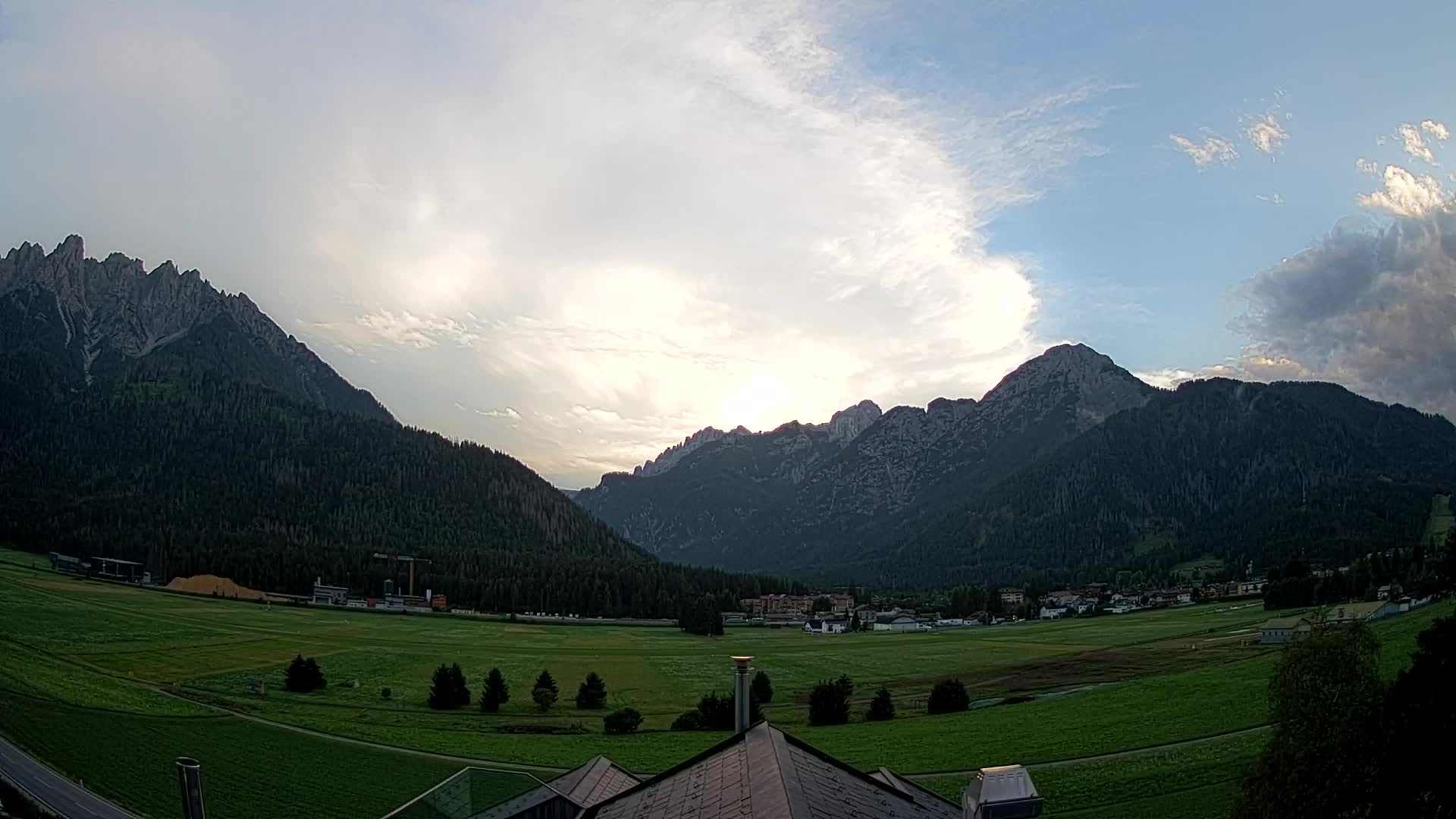 Webcam Toblach Dolomites – Vue depuis l’Hôtel Rosengarten