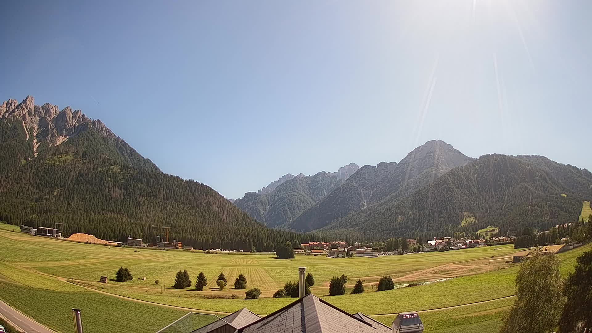 Webcam Toblach Dolomiten – Blick vom Hotel Rosengarten