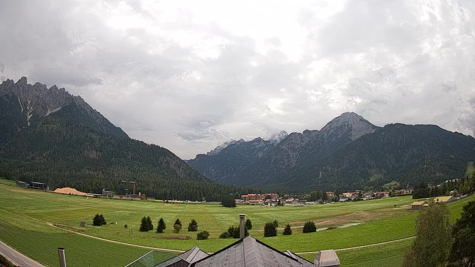 Webcam Toblach Dolomiten – Blick vom Hotel Rosengarten
