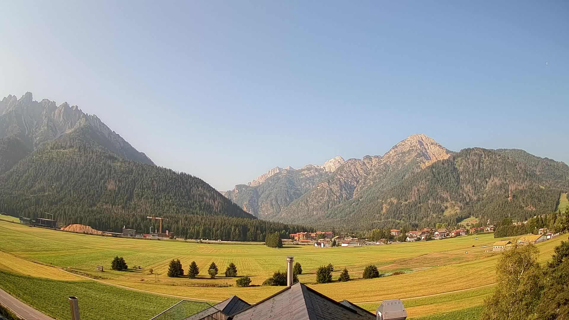 Webcam Toblach Dolomites – Vue depuis l’Hôtel Rosengarten