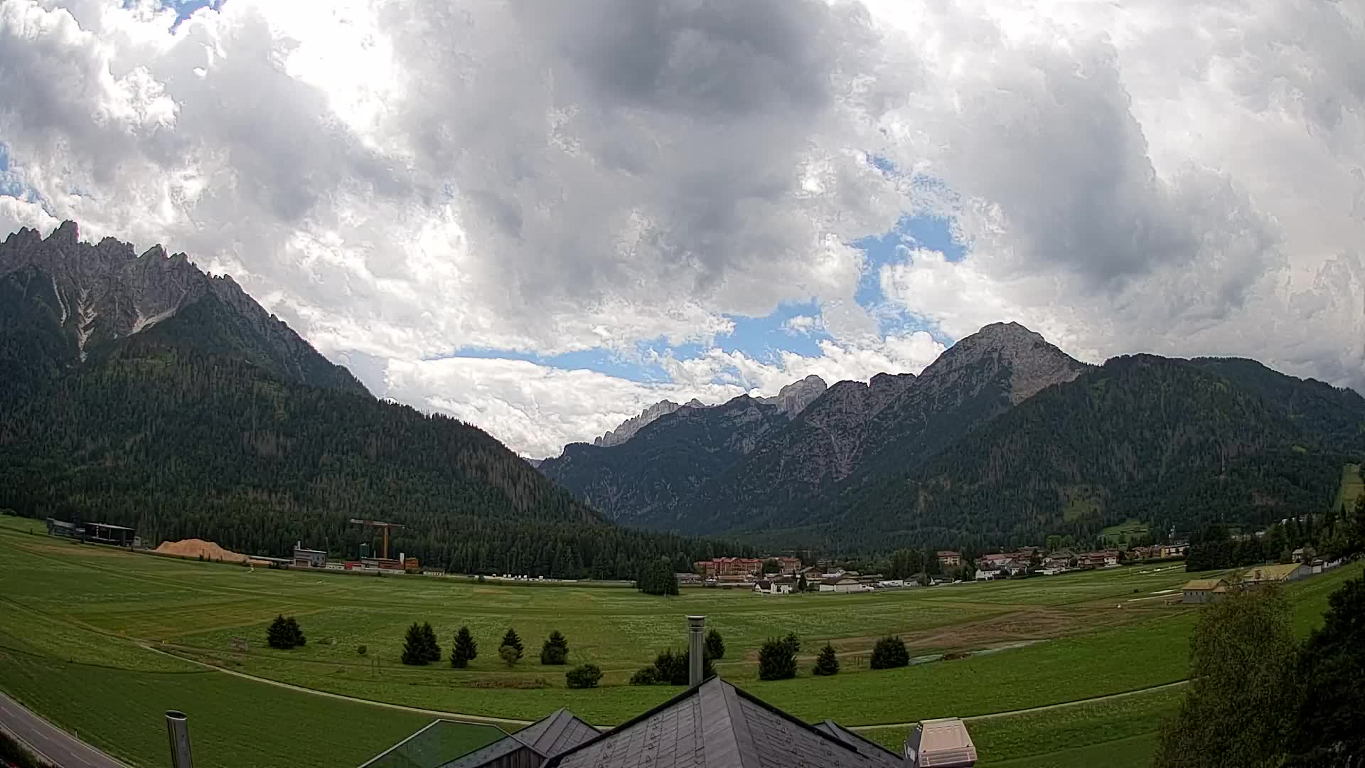 Webcam Dobbiaco Dolomiti – Vista dall’Hotel Rosengarten