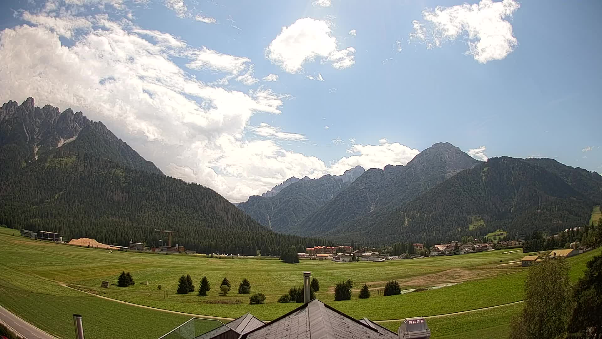 Webcam Toblach Dolomites – Vue depuis l’Hôtel Rosengarten