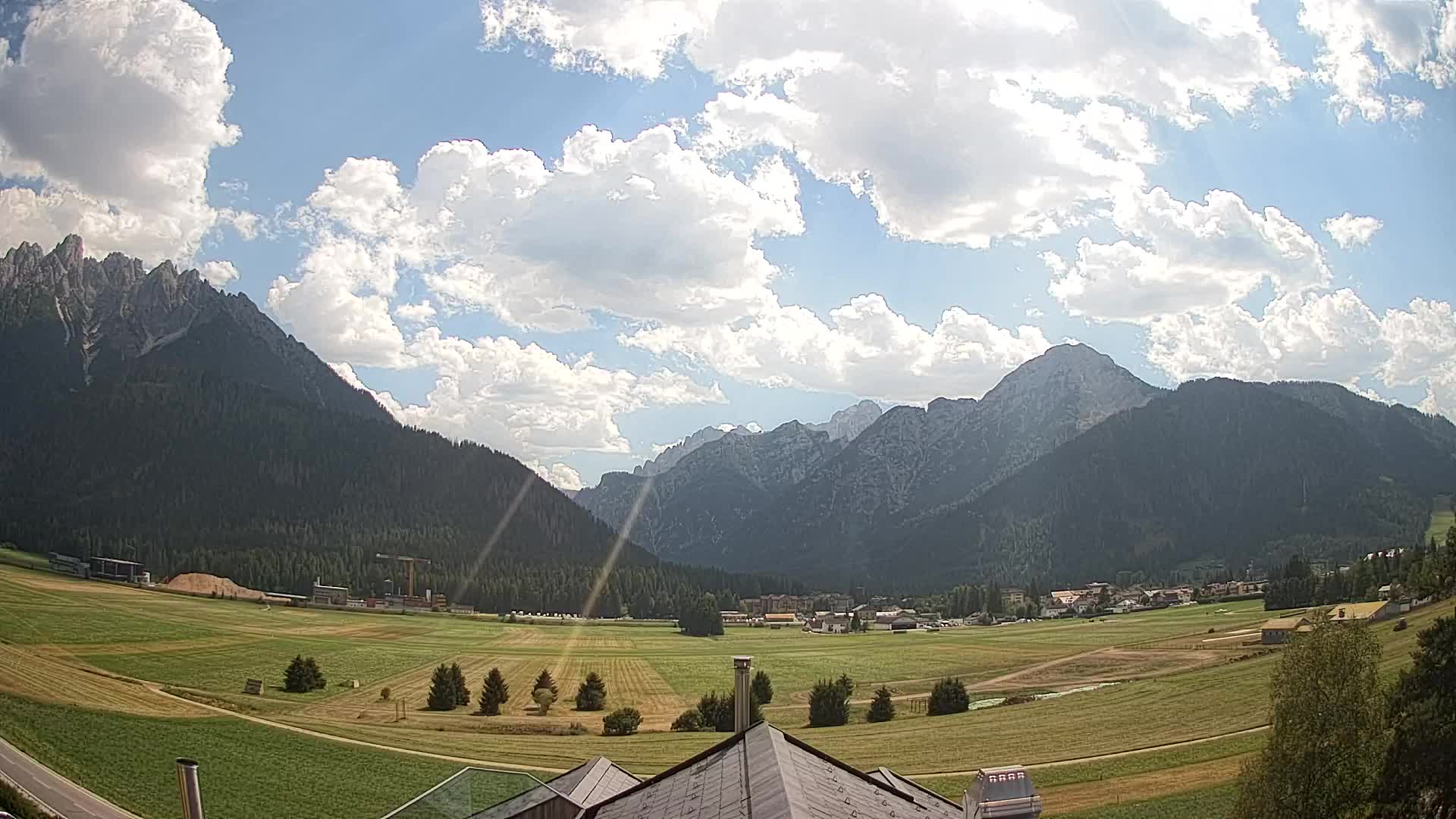 Webcam Toblach Dolomiten – Blick vom Hotel Rosengarten