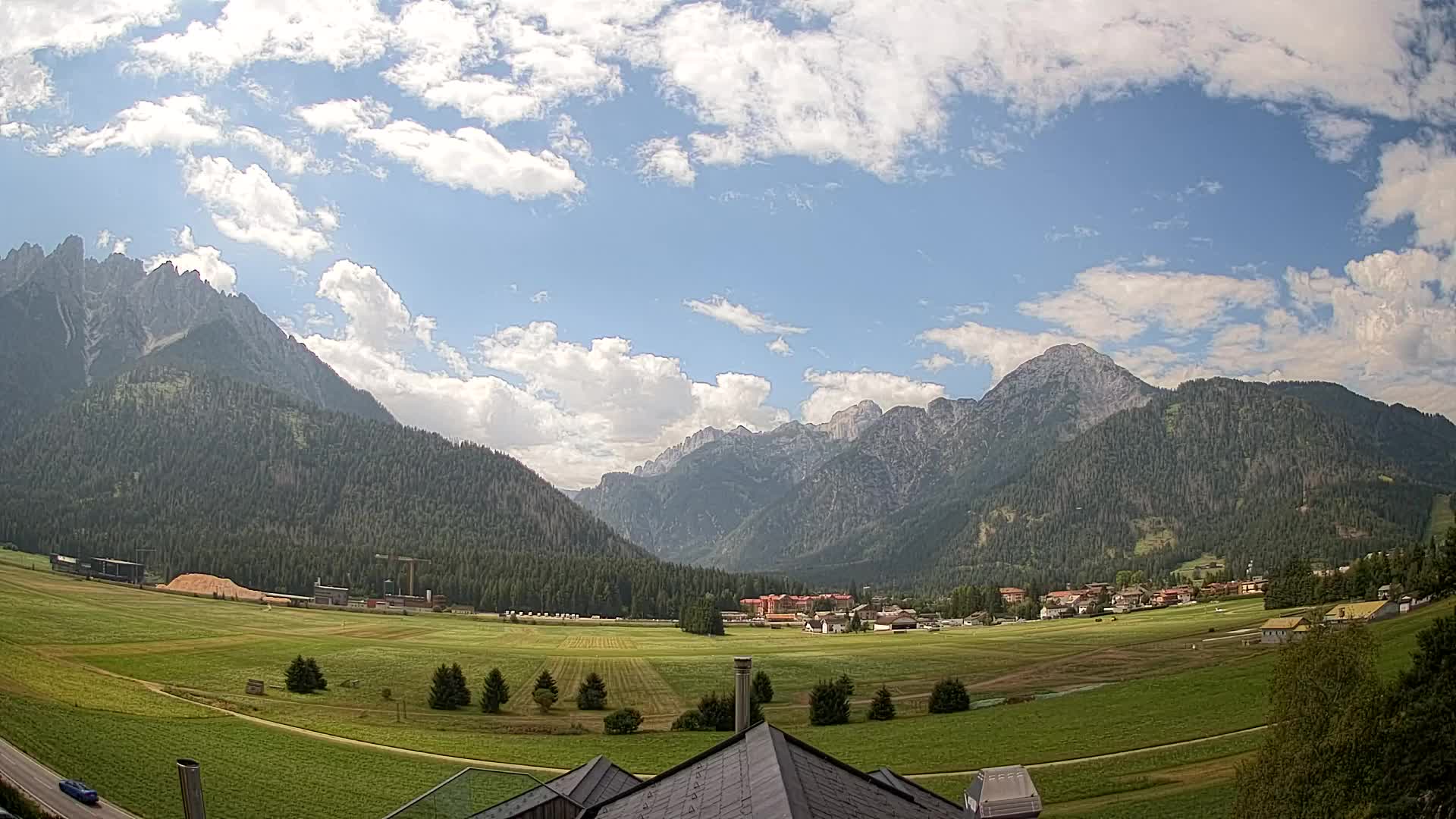 Webcam Dobbiaco Dolomiti – Vista dall’Hotel Rosengarten