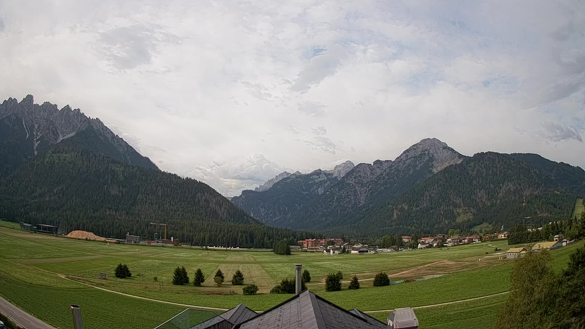 Webcam Toblach Dolomiten – Blick vom Hotel Rosengarten