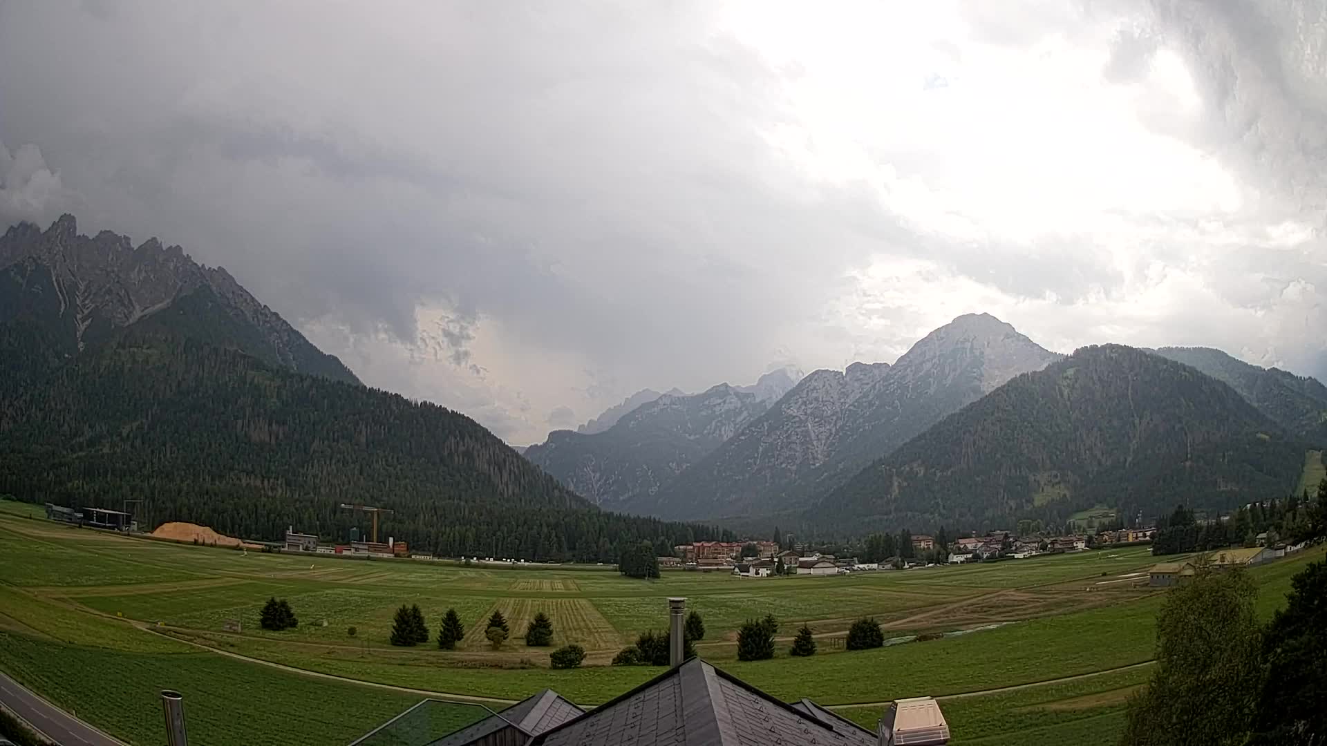 Webcam Toblach Dolomitas – Vista desde el Hotel Rosengarten