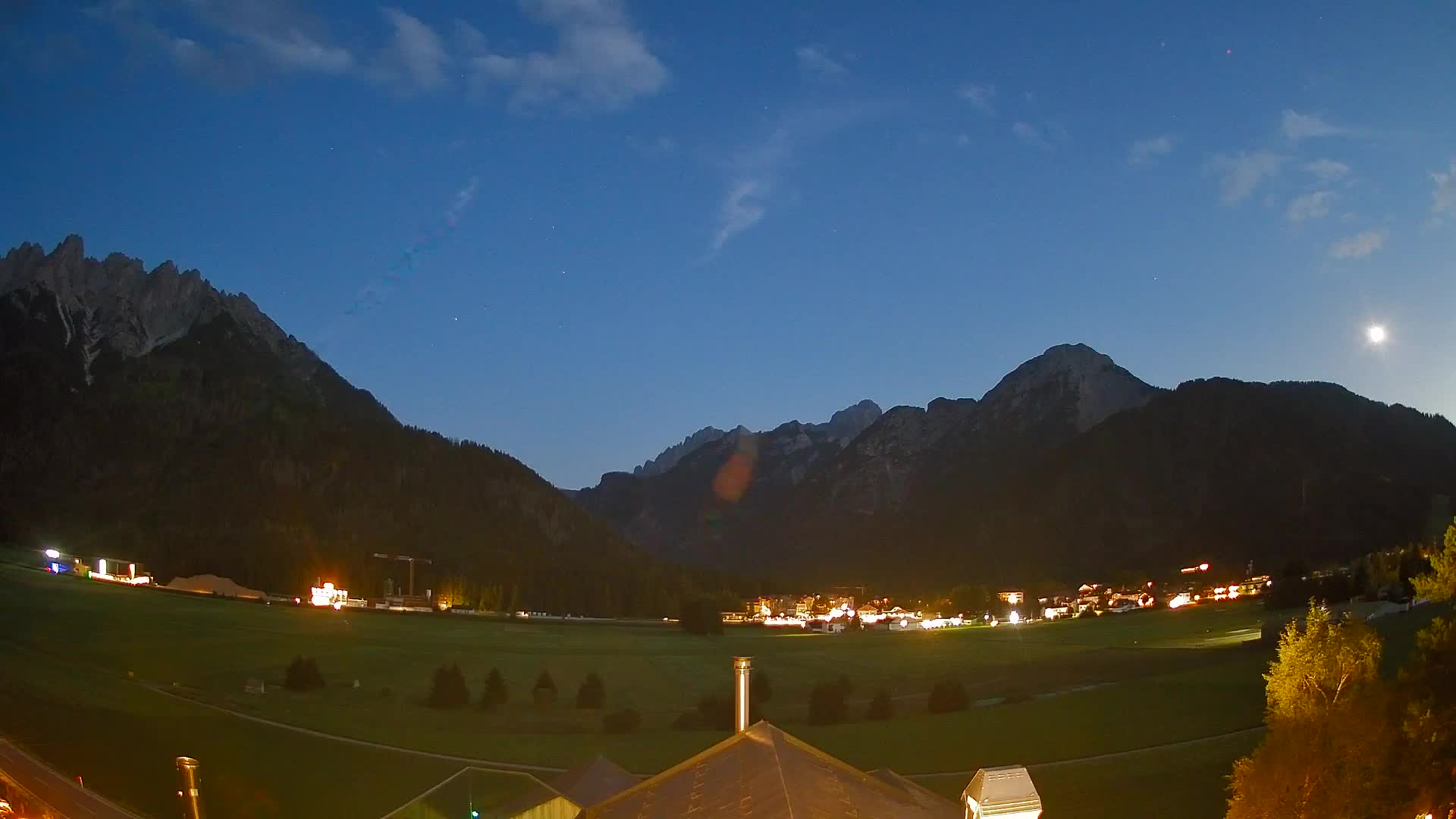 Webcam Toblach Dolomitas – Vista desde el Hotel Rosengarten