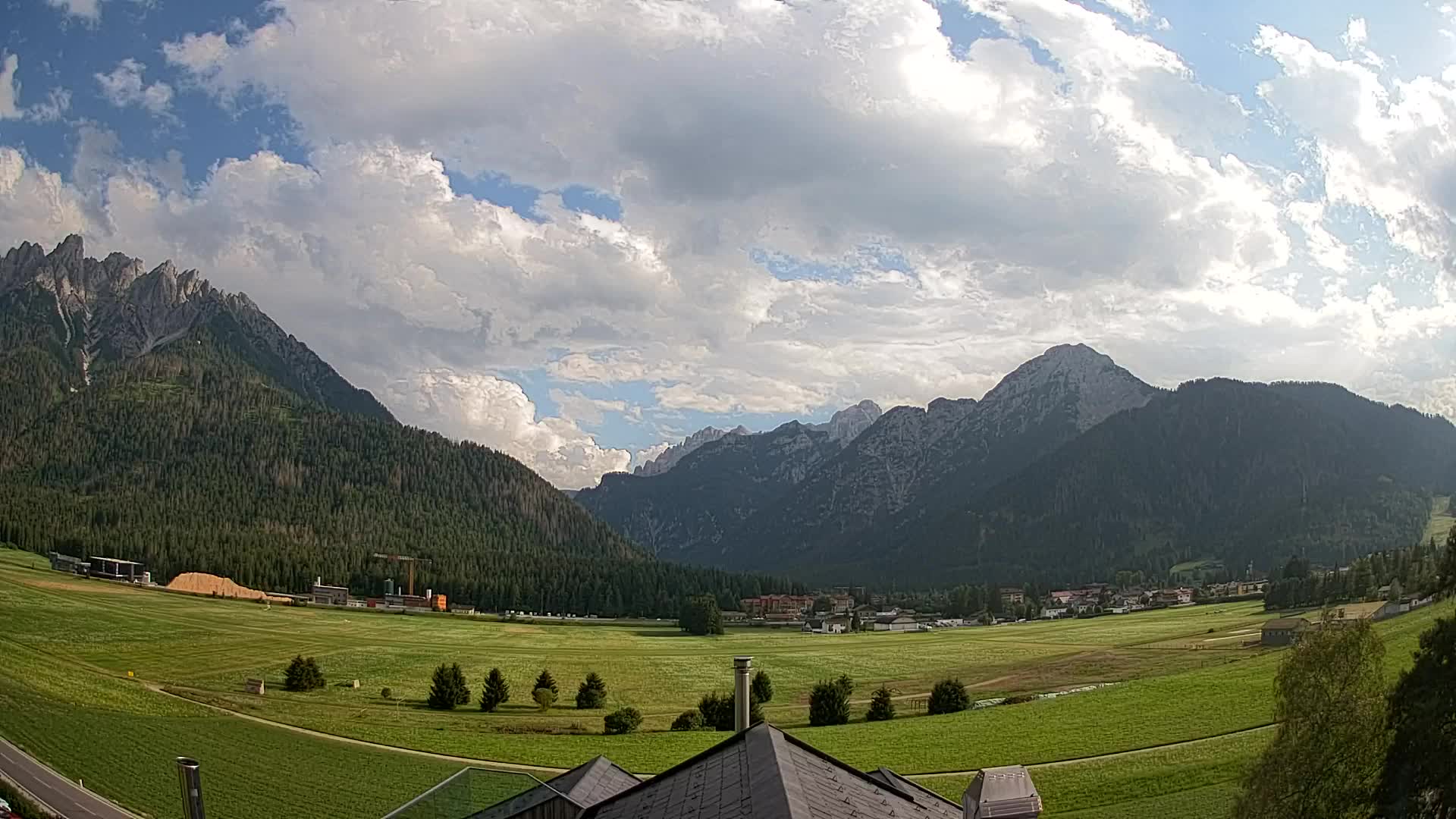 Webcam Toblach Dolomiten – Blick vom Hotel Rosengarten