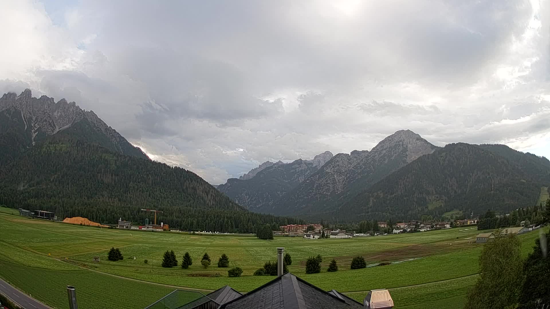 Webcam Toblach Dolomites – Vue depuis l’Hôtel Rosengarten