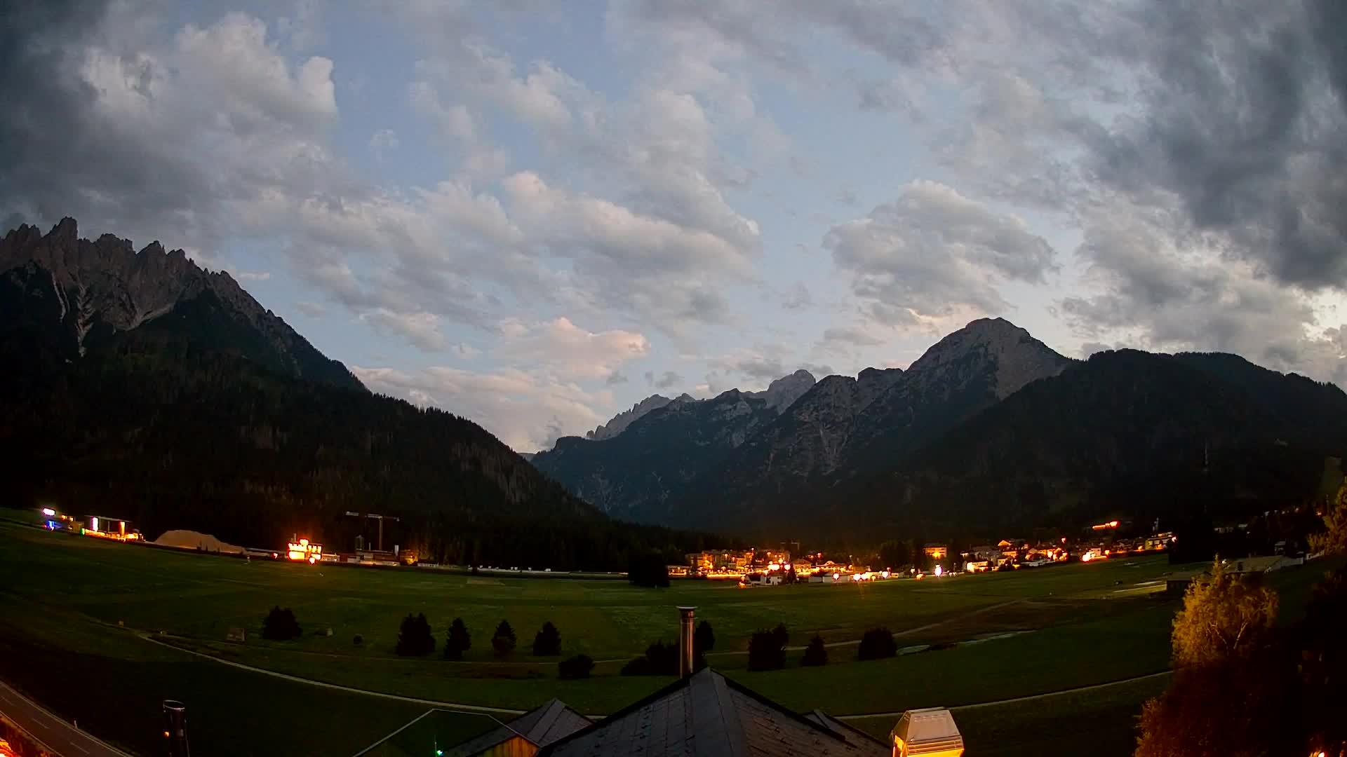 Webcam Toblach Dolomiten – Blick vom Hotel Rosengarten
