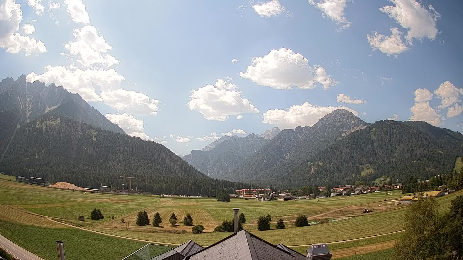 Webcam Toblach Dolomiten – Blick vom Hotel Rosengarten