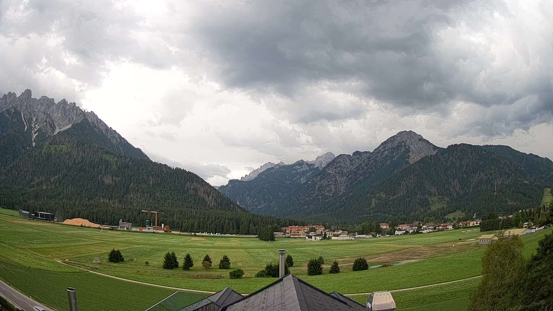 Webcam Toblach Dolomitas – Vista desde el Hotel Rosengarten