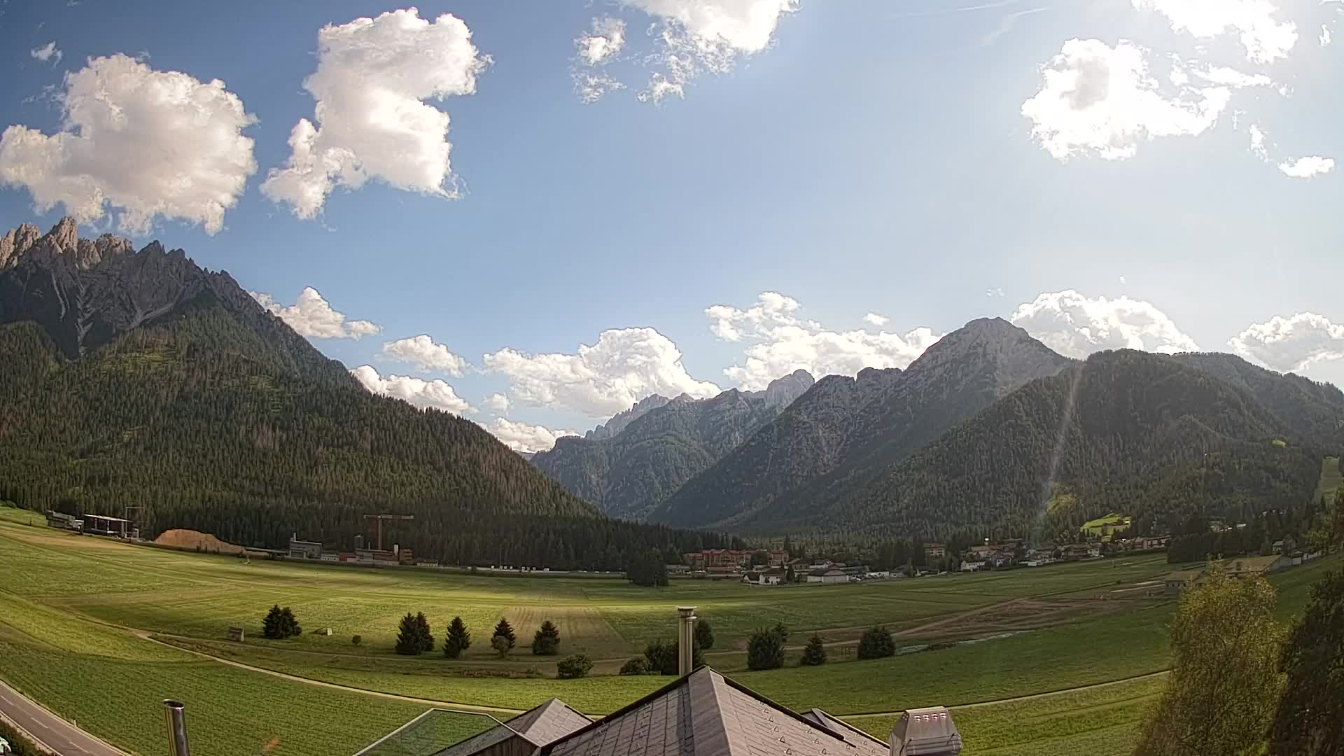 Webcam Toblach Dolomites – Vue depuis l’Hôtel Rosengarten