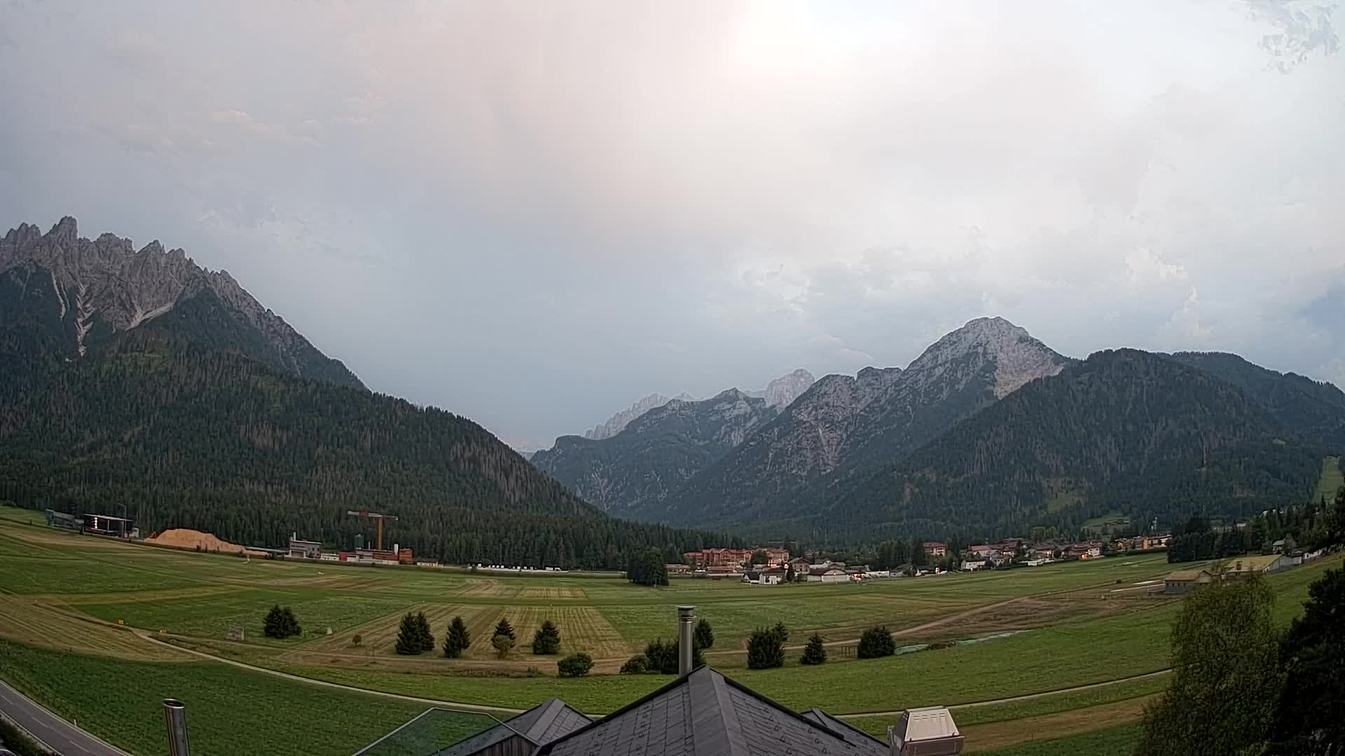 Webcam Toblach Dolomiten – Blick vom Hotel Rosengarten