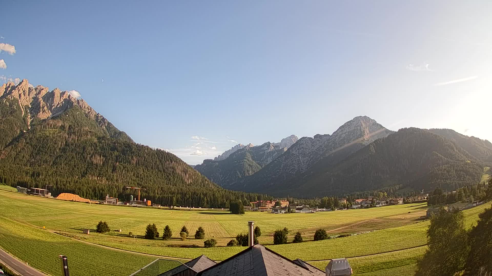 Webcam Toblach Dolomites – Vue depuis l’Hôtel Rosengarten