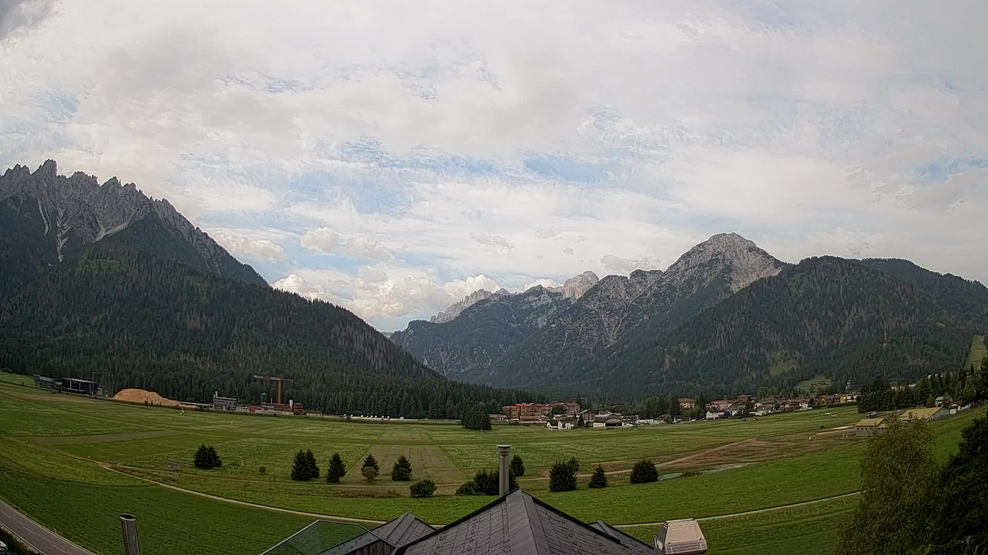 Webcam Toblach Dolomiten – Blick vom Hotel Rosengarten