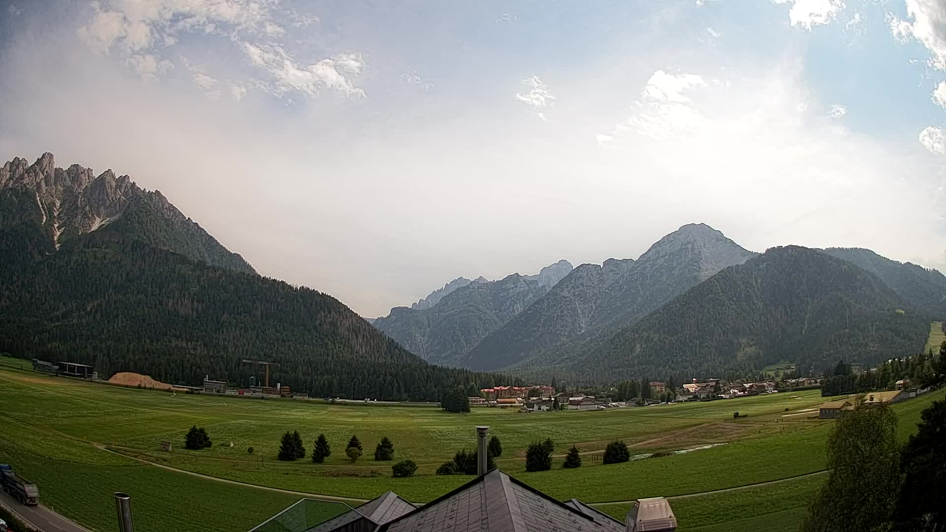 Webcam Toblach Dolomiten – Blick vom Hotel Rosengarten