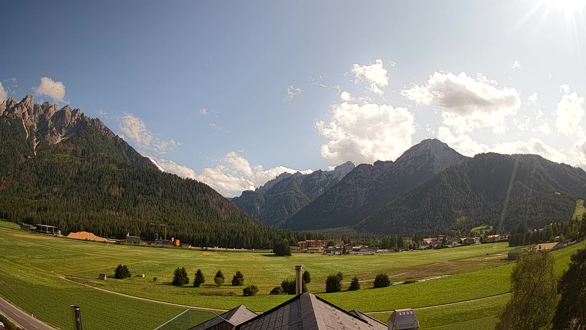 Webcam Toblach Dolomites – Vue depuis l’Hôtel Rosengarten