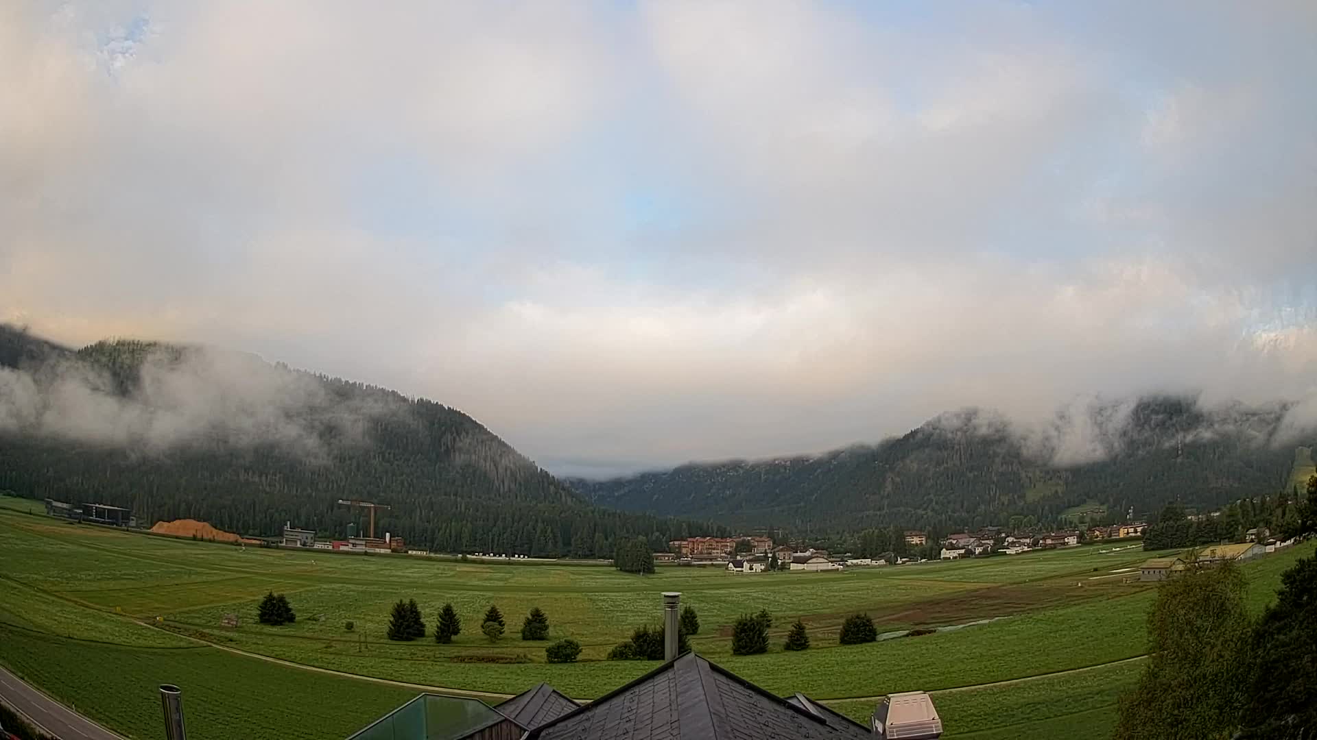Webcam Toblach Dolomiten – Blick vom Hotel Rosengarten