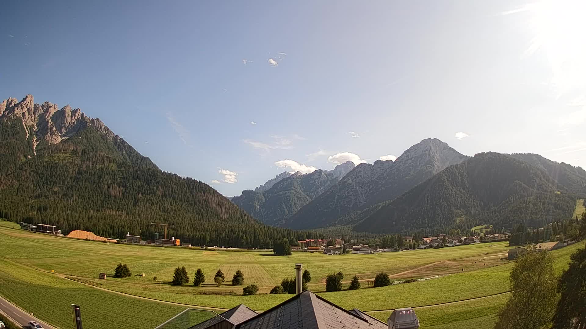 Webcam Toblach Dolomiten – Blick vom Hotel Rosengarten