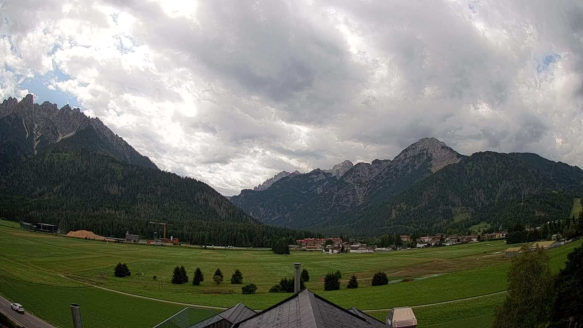 Webcam Toblach Dolomiten – Blick vom Hotel Rosengarten