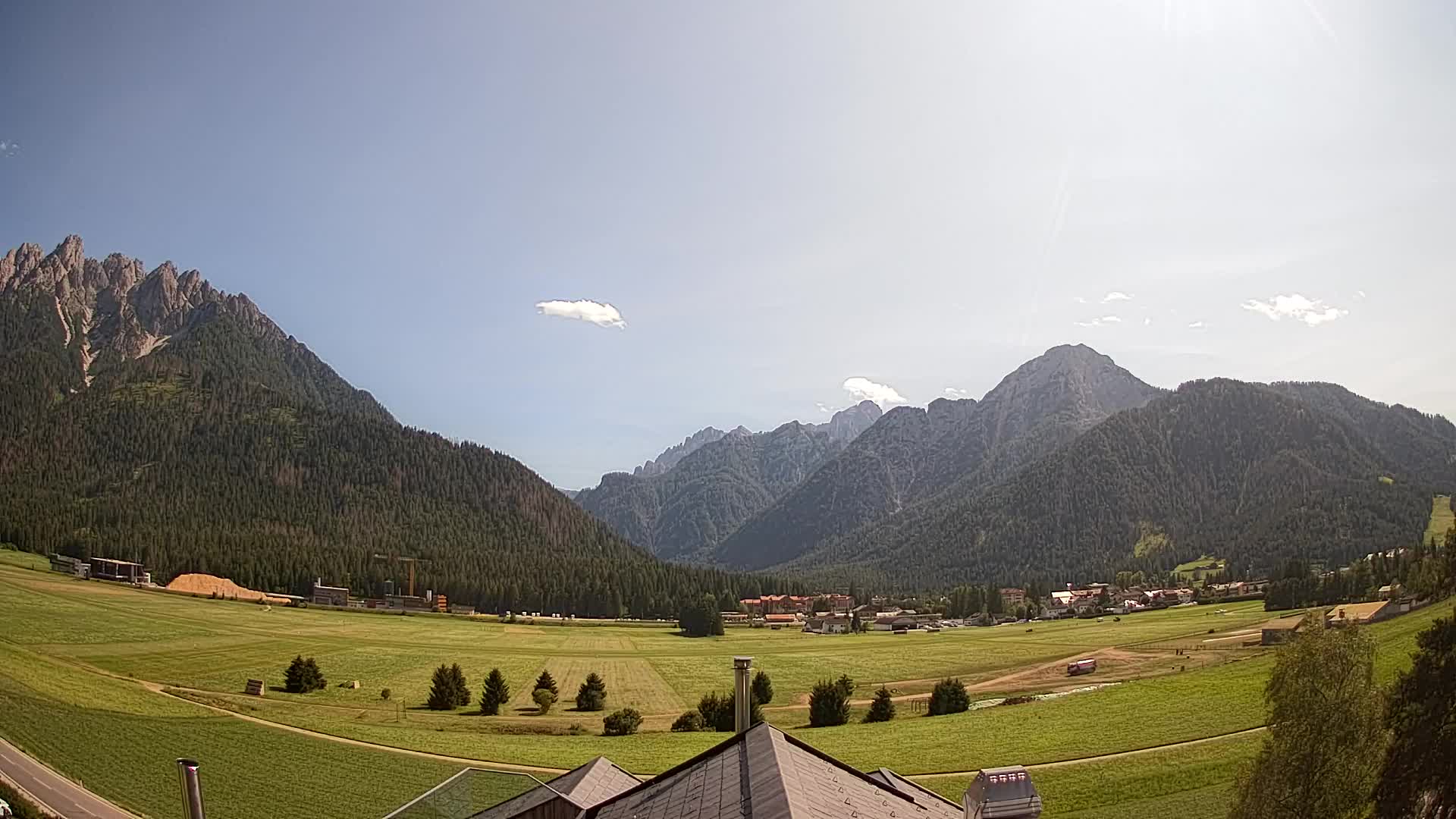 Webcam Toblach Dolomites – Vue depuis l’Hôtel Rosengarten