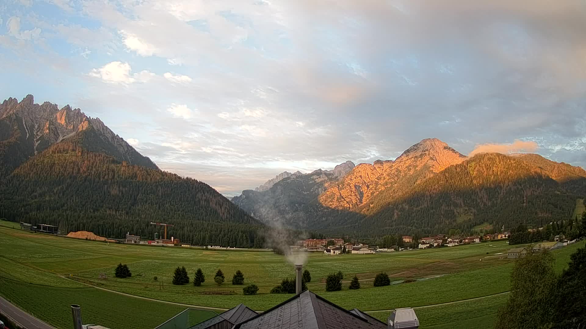 Webcam Toblach Dolomitas – Vista desde el Hotel Rosengarten