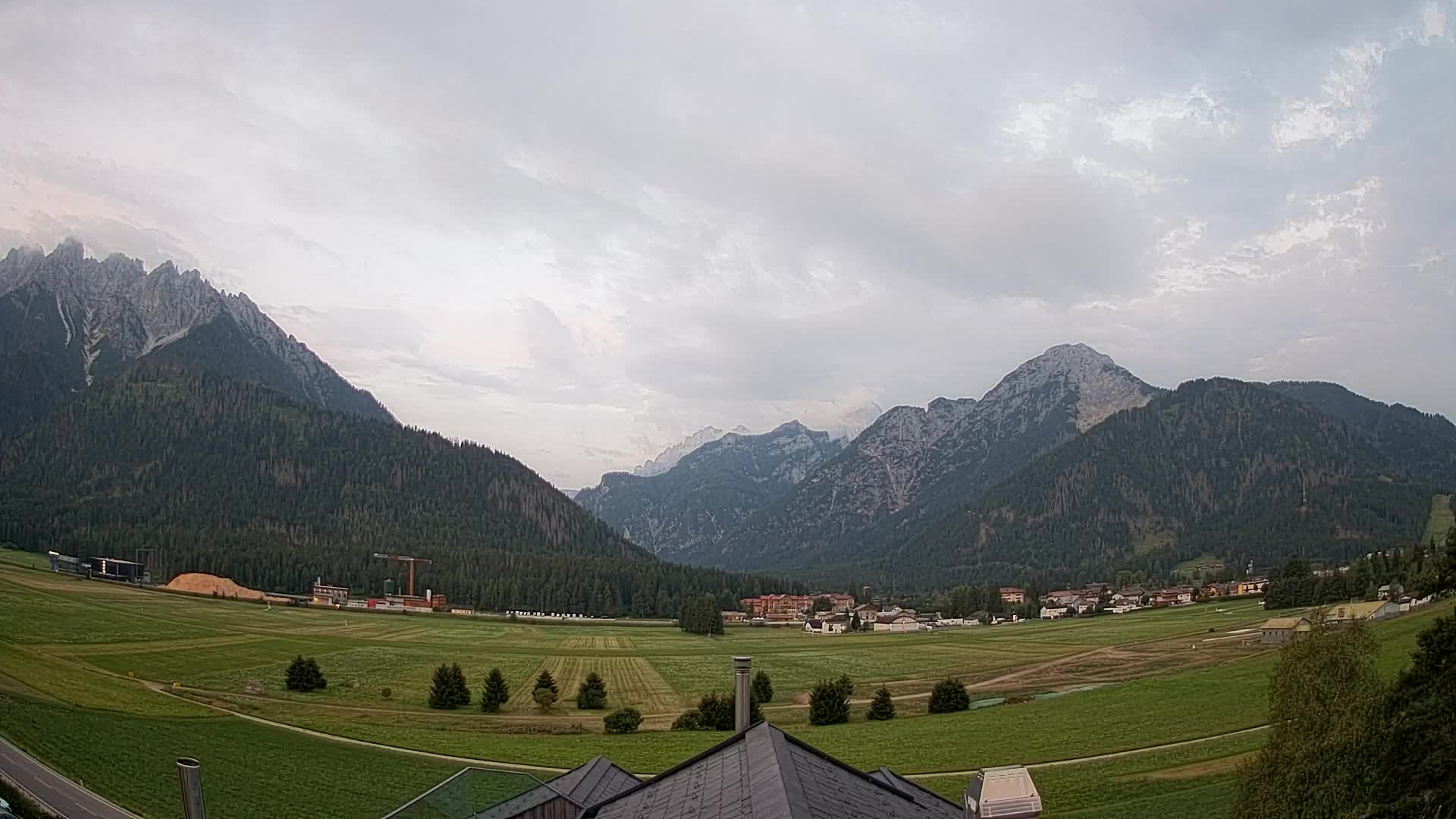 Webcam Toblach Dolomites – Vue depuis l’Hôtel Rosengarten