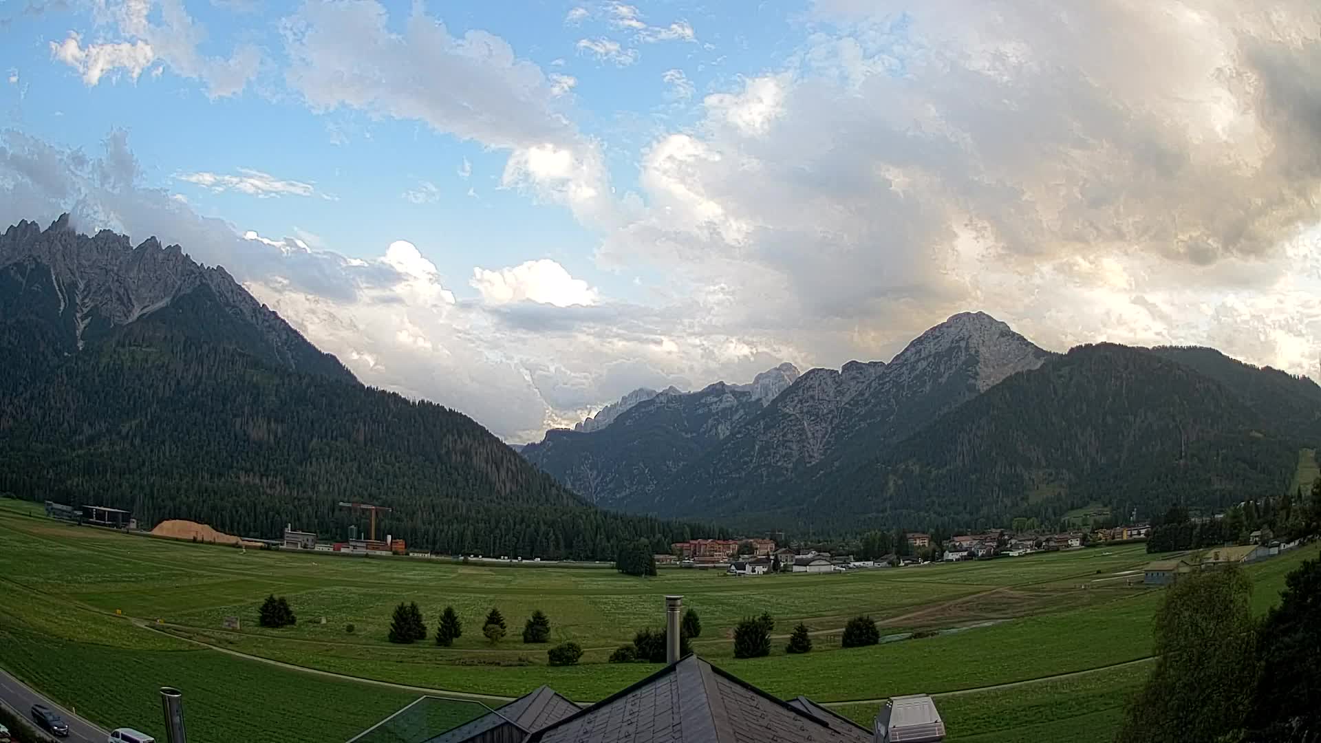 Webcam Toblach Dolomites – Vue depuis l’Hôtel Rosengarten