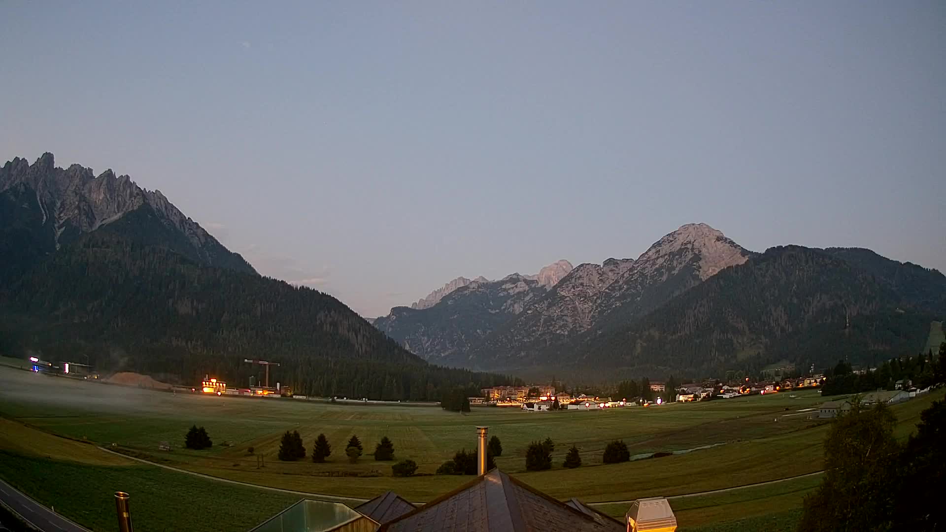 Webcam Toblach Dolomites – Vue depuis l’Hôtel Rosengarten