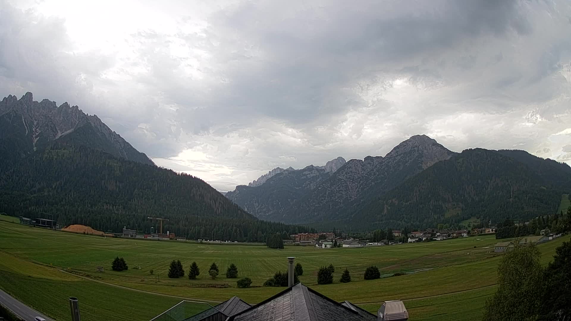 Webcam Toblach Dolomites – Vue depuis l’Hôtel Rosengarten